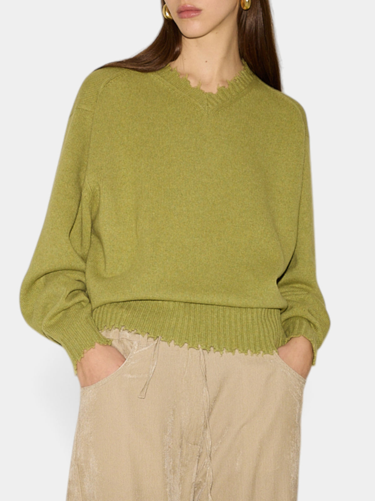 NUDE MAGLIA SCOLLO A V 1101W26001 1 BALU.CH