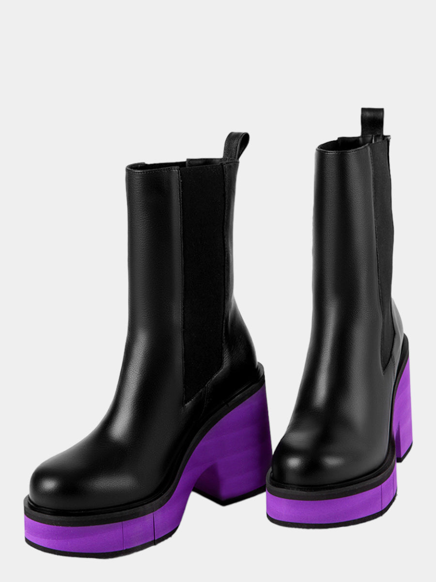 balu.ch Paloma Barcelo Stivale 112301CELIAIRISEVA - BLACKPURPLE