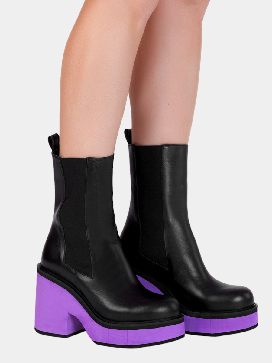 balu.ch Paloma Barcelo Stivale 112301CELIAIRISEVA - BLACKPURPLE