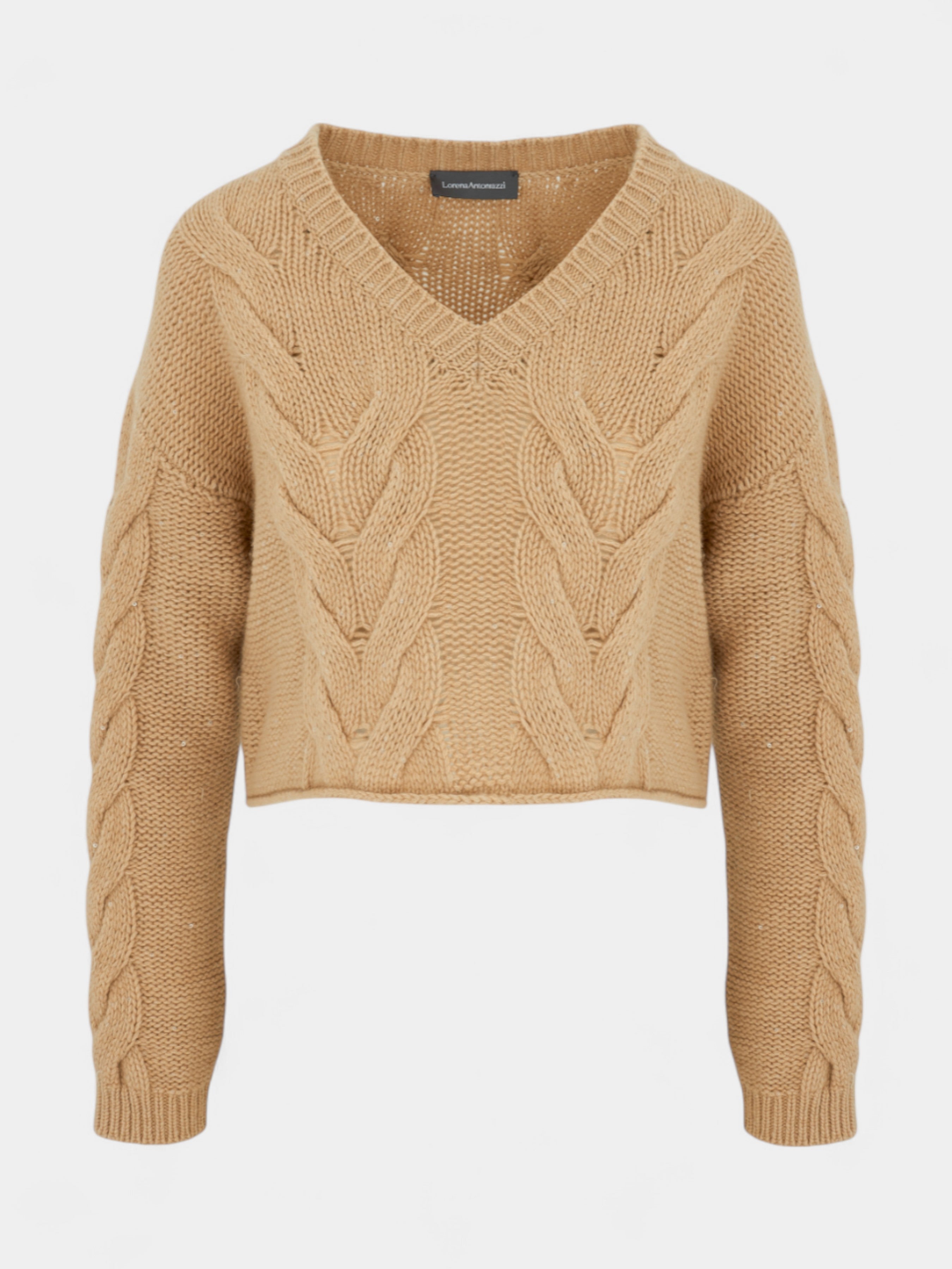 LORENA ANTONIAZZI MAGLIA SCOLLO A V 127VM12A2472 236 BALU.CH