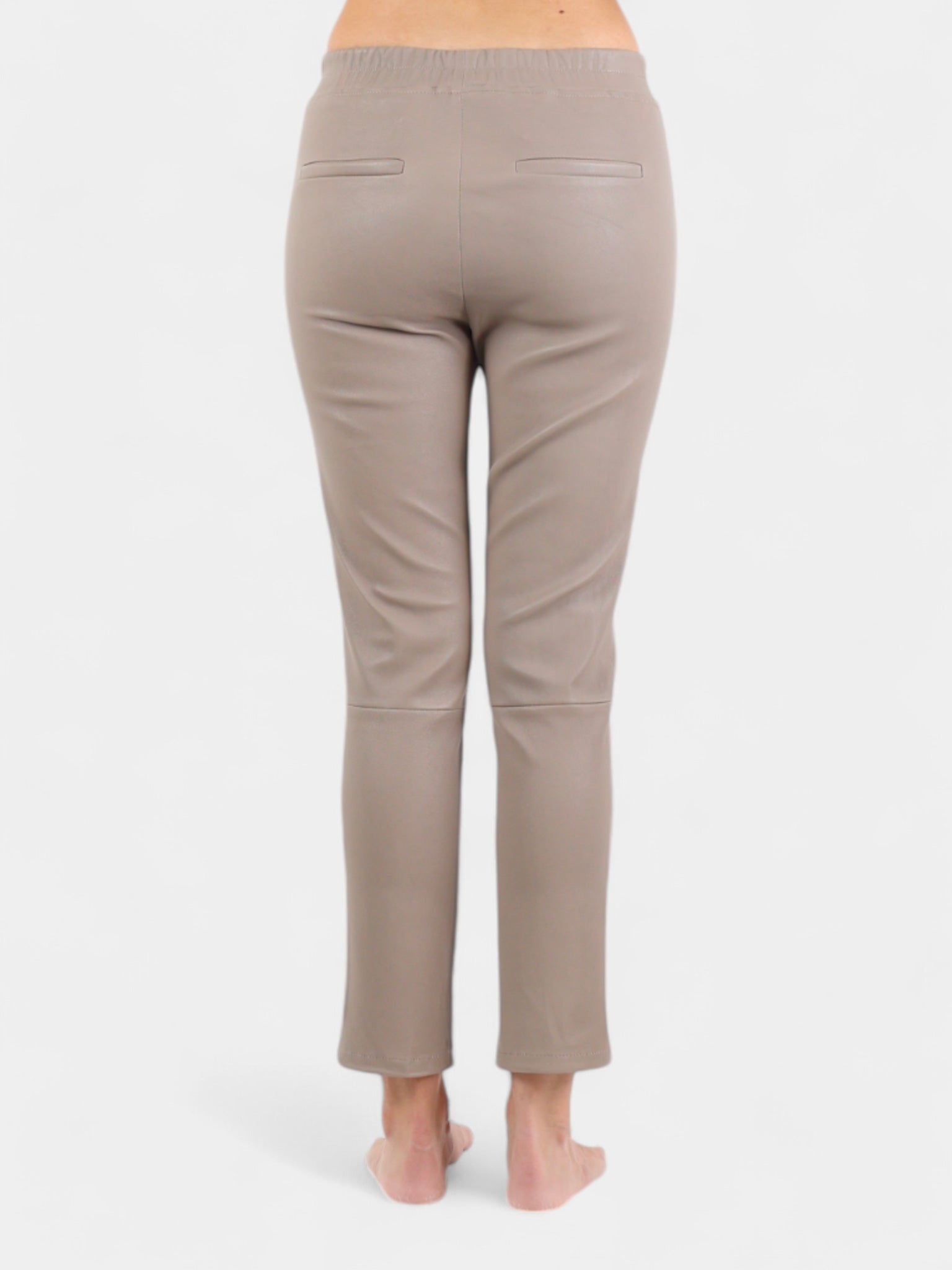 balu.ch Arma Pantalone In Pelle 1L24600202 - CLAY