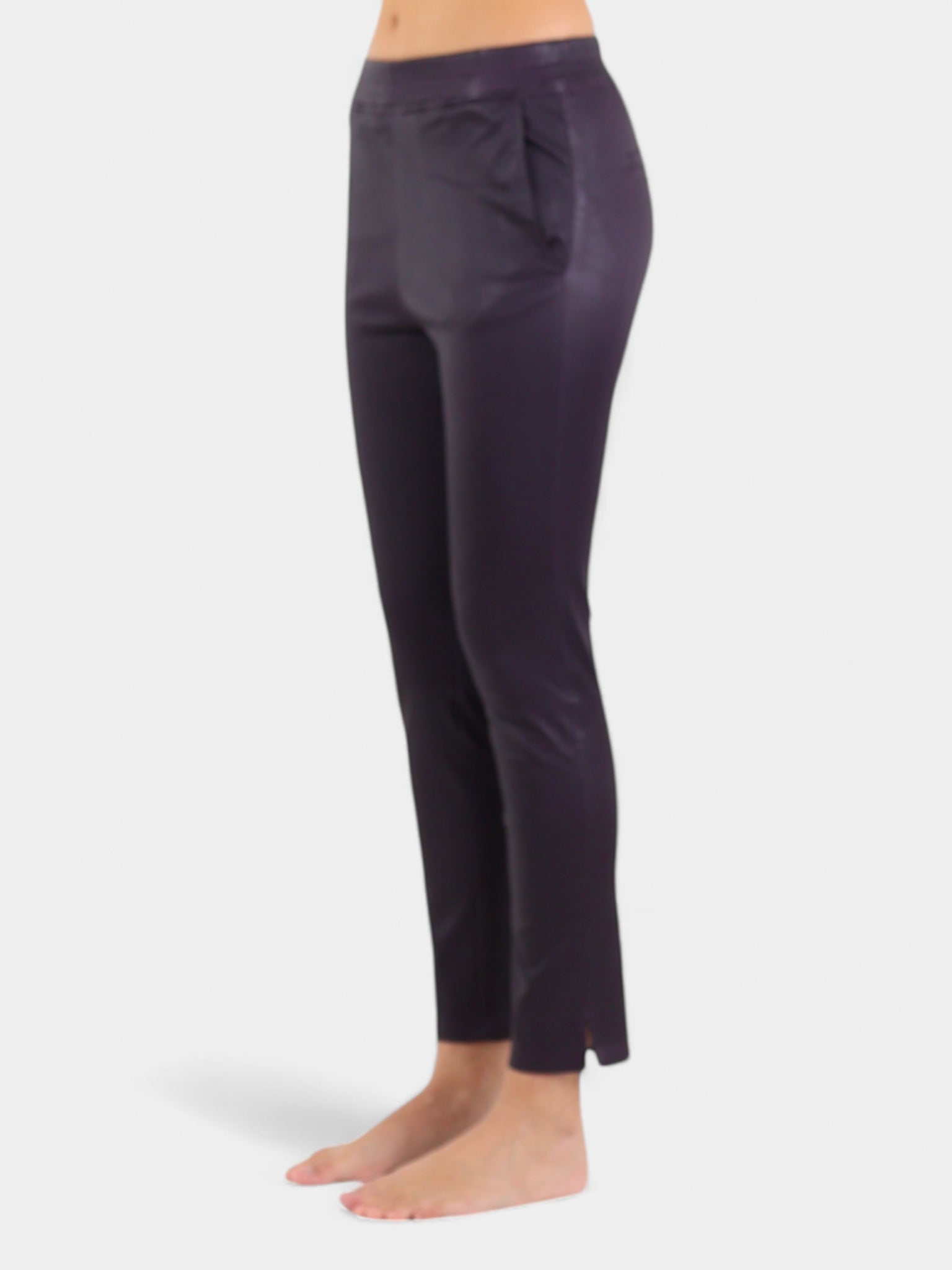 balu.ch Arma Pantalone In Pelle 1L24600202 - DPURPLE