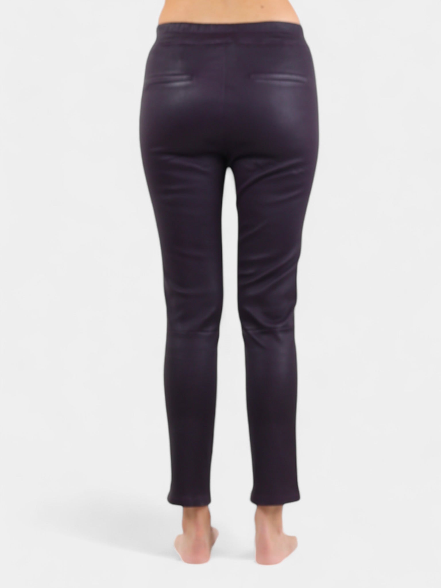 balu.ch Arma Pantalone In Pelle 1L24600202 - DPURPLE