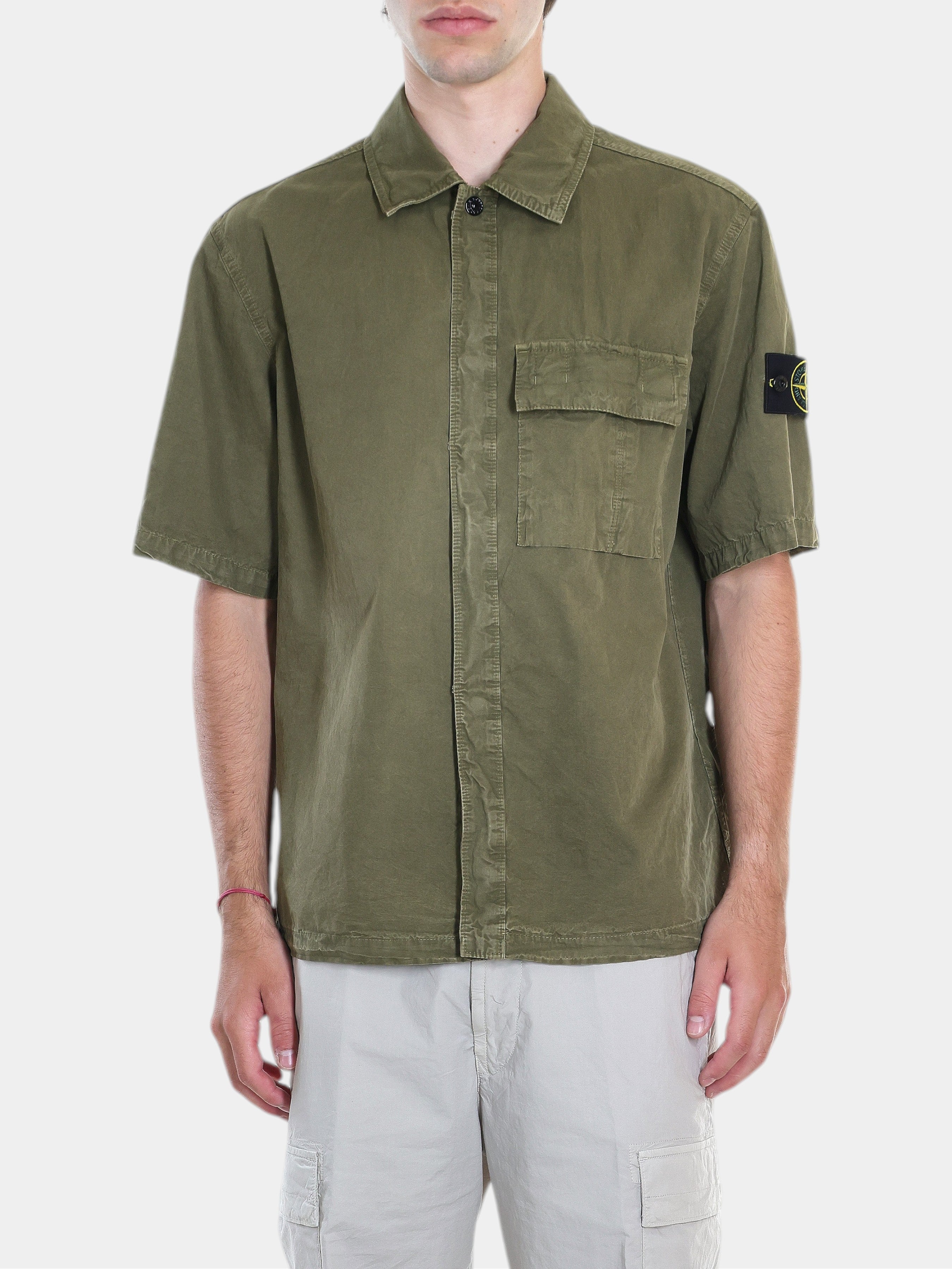 STONE ISLAND CAMICIA MANICA CORTA L1S151200031S00WN V015G BALU.CH