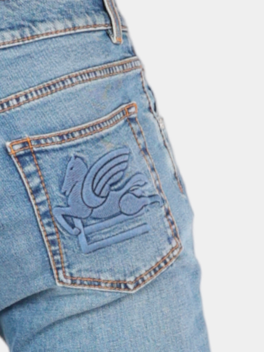 Etro pantalone Blu