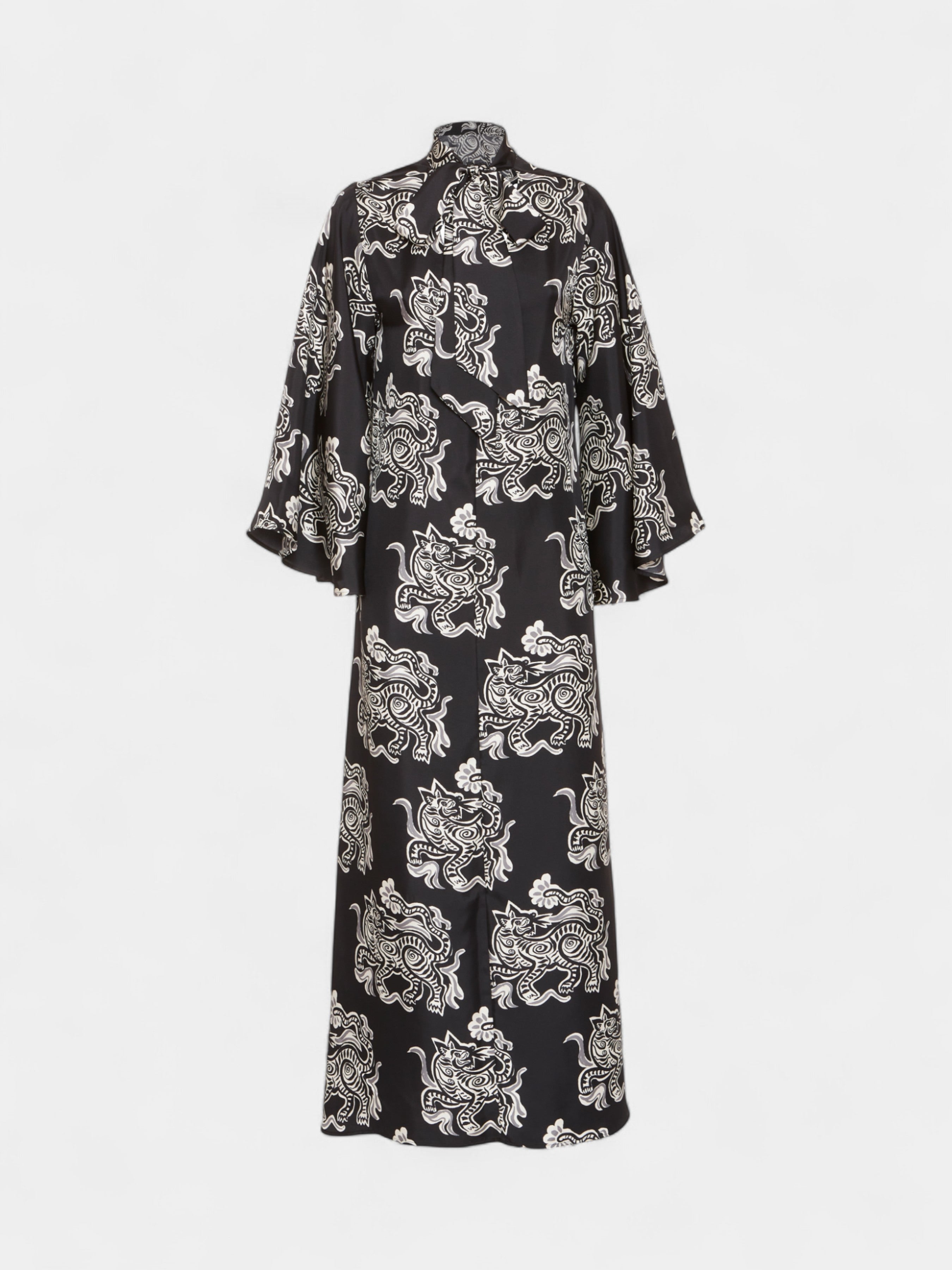 LA DOUBLEJ VESTITO LUNGO DRE0212SIL001TIG01 BL03 BALU.CH
