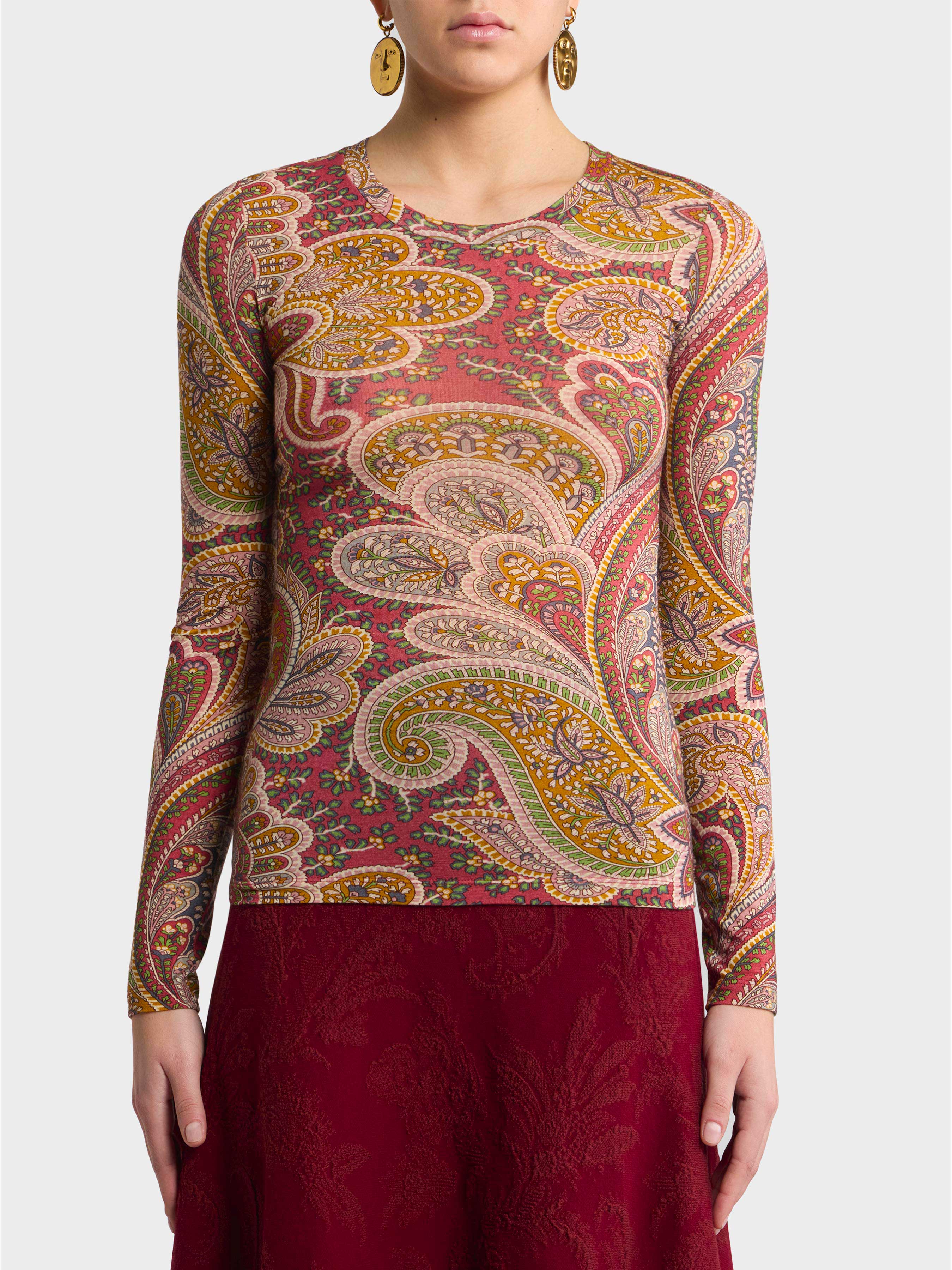 ETRO MAGLIA GIROCOLLO WRJB002699IAB08 X0867