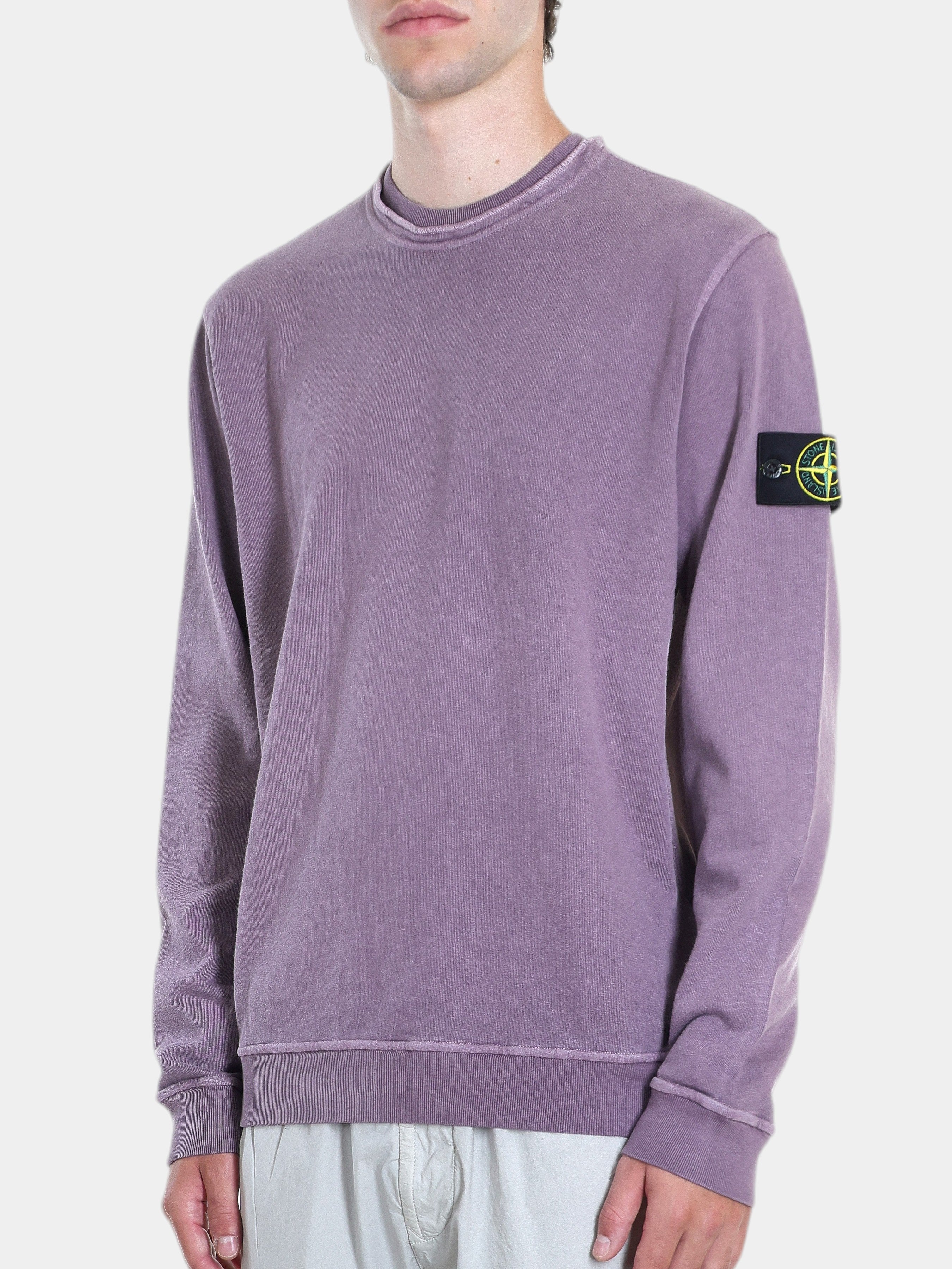 STONE ISLAND FELPA GIROCOLLO L1S156100034S0060 V018F BALU.CH