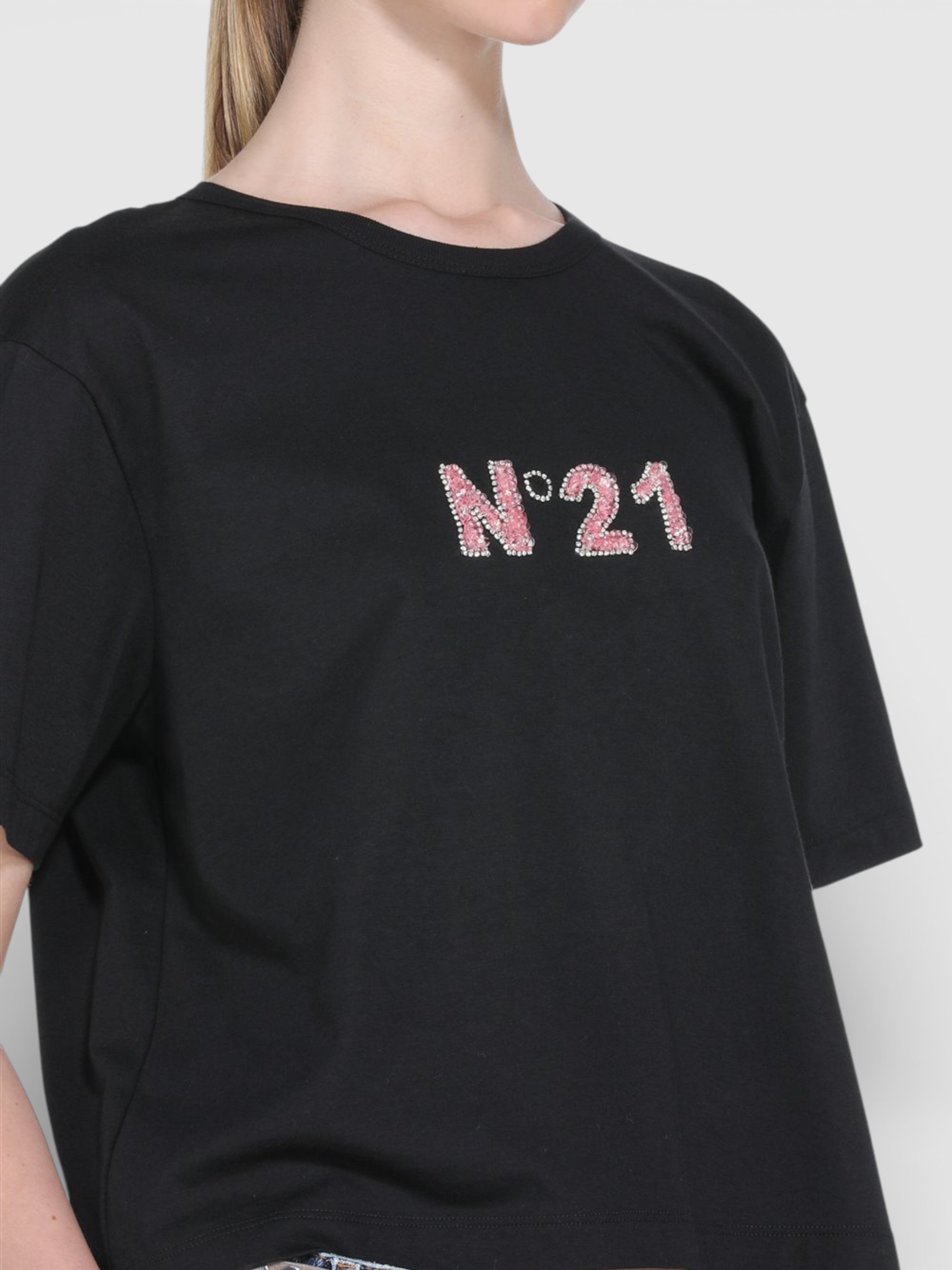 N 21 T-SHIRT MANICA CORTA F0124157 9000 BALU.CH