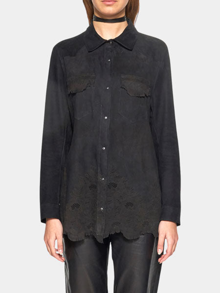 balu.ch Salvatore Santoro Giacca In Pelle 44026DCALA - BLACK