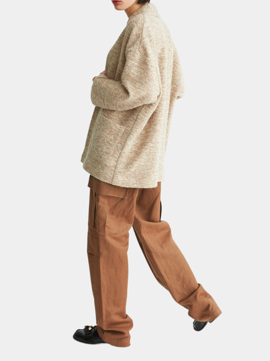 balu.ch Andrea'S 1947 Cardigan Lungo 7780 - TOFFEE