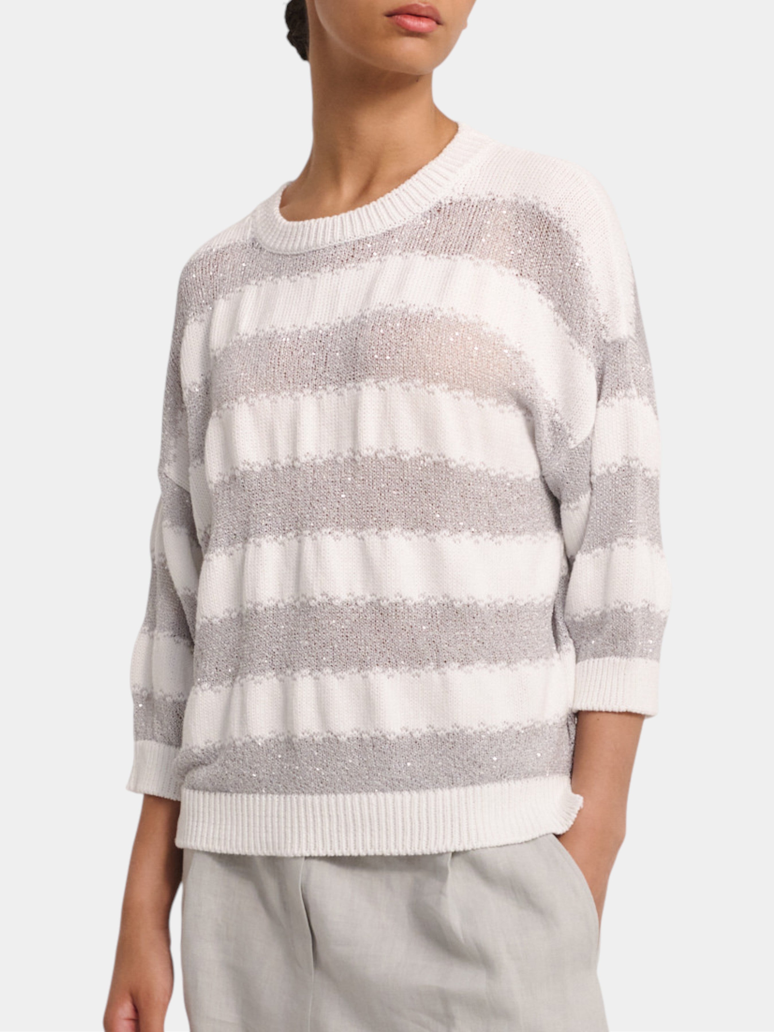 PANICALE MAGLIA GIROCOLLO D380361G38D29B 101 BALU.CH