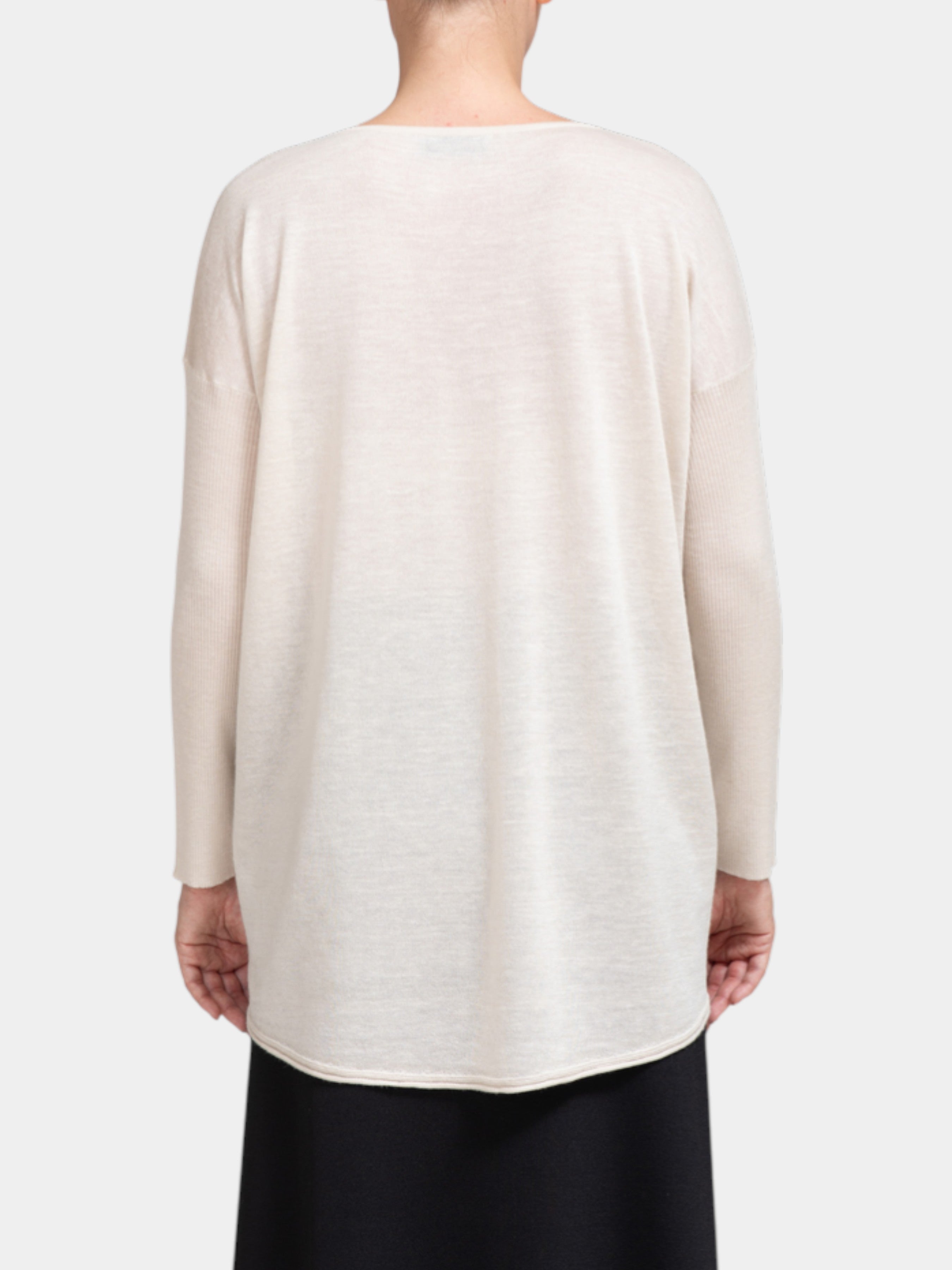 GENTRY PORTOFINO MAGLIA SCOLLO A V D647HM ECRUG27 BALU.CH