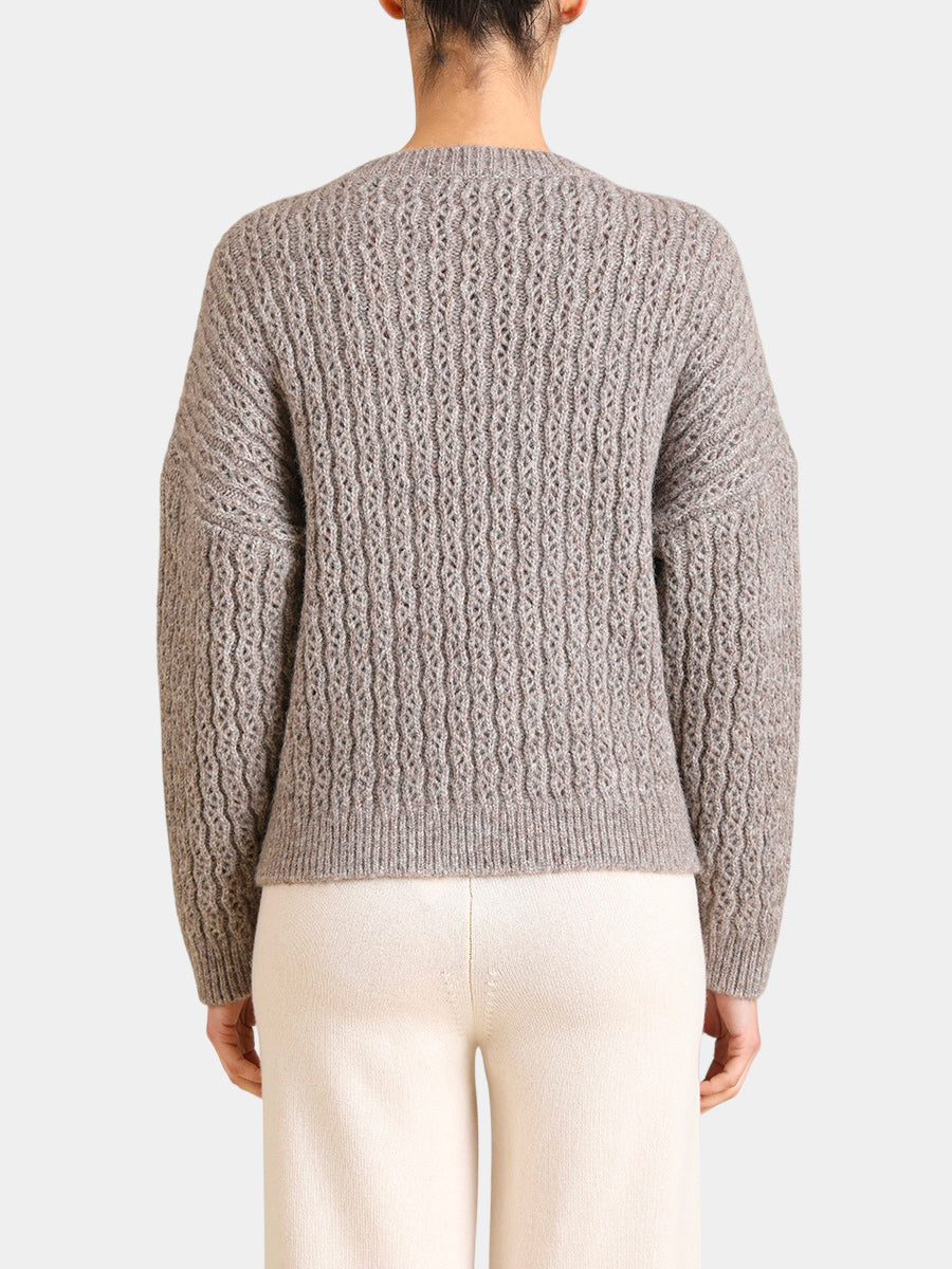 balu.ch Gentry Portofino Maglia Girocollo D648CY - TORTORA