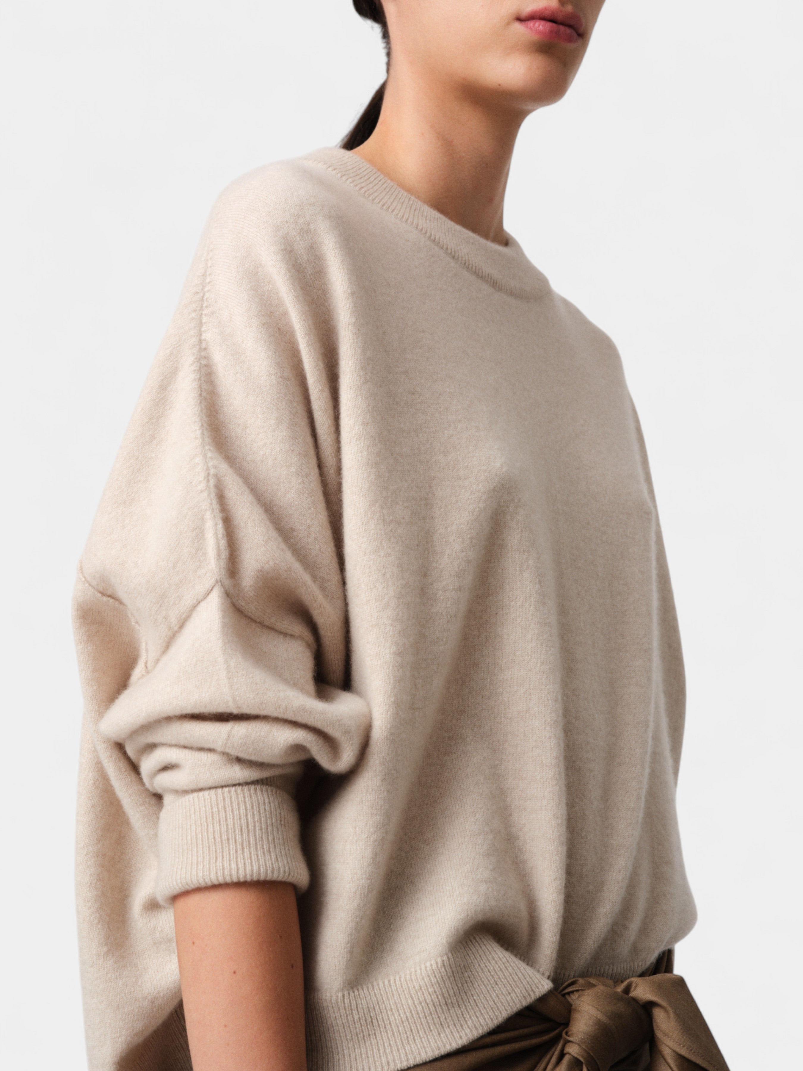 DUSAN MAGLIA GIROCOLLO T7691N OATMETAL BALU.CH