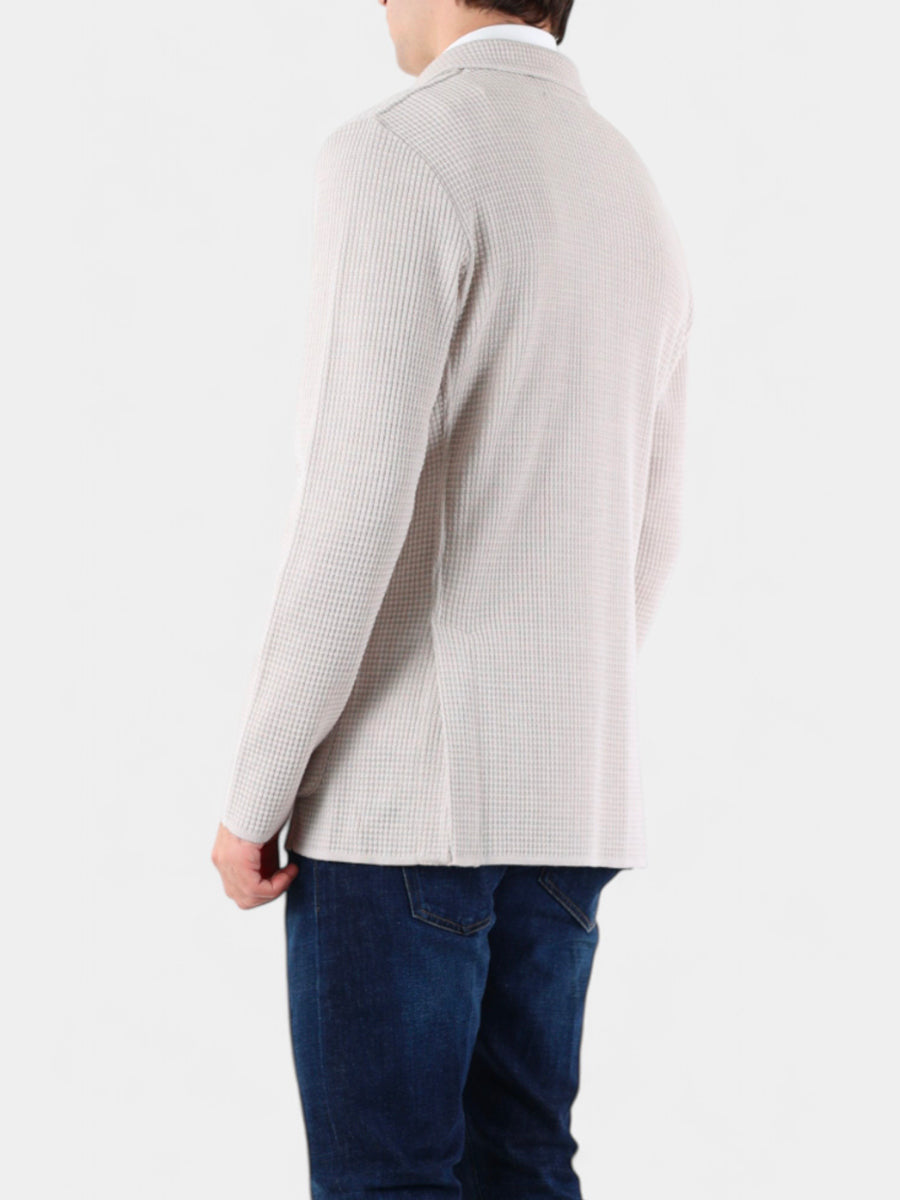 Lardini giacca in maglia Bianco
