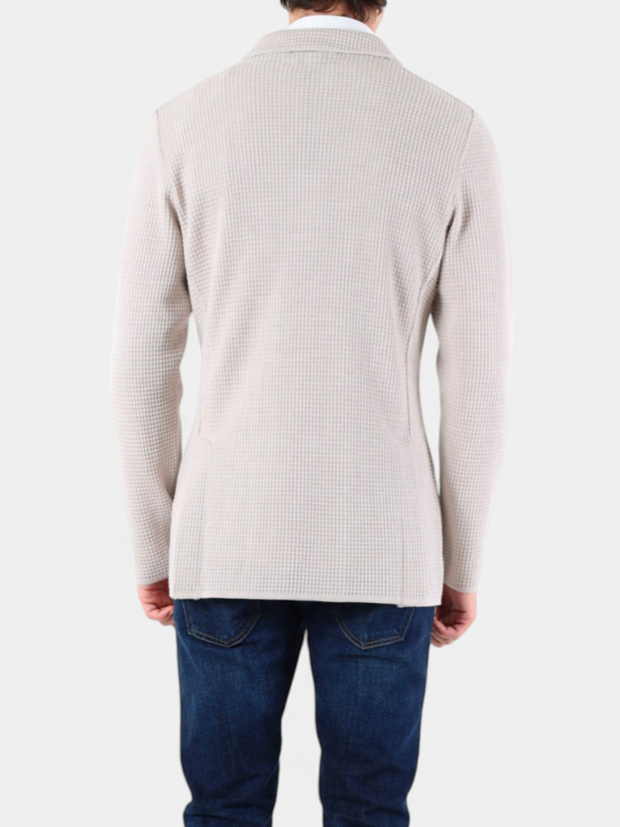 Lardini giacca in maglia Bianco