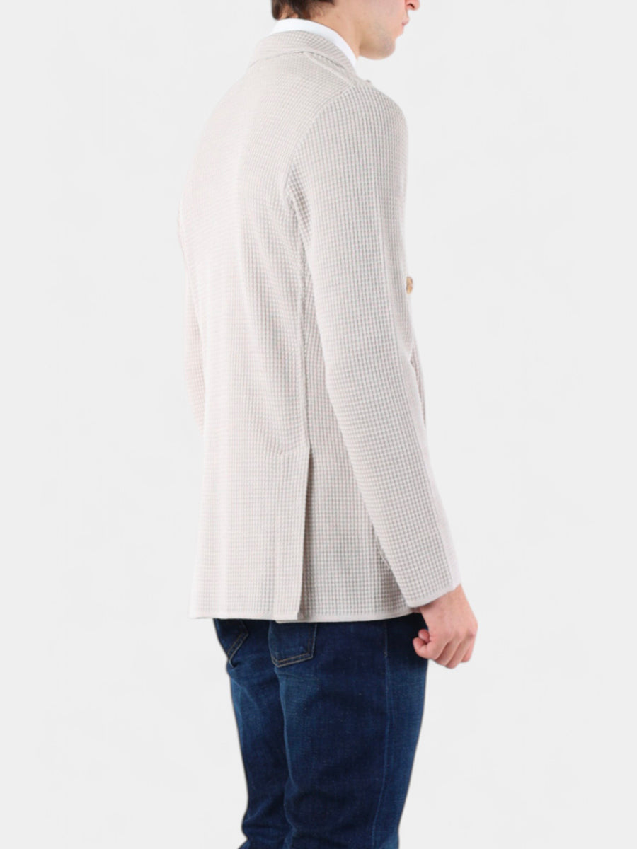 Lardini giacca in maglia Bianco