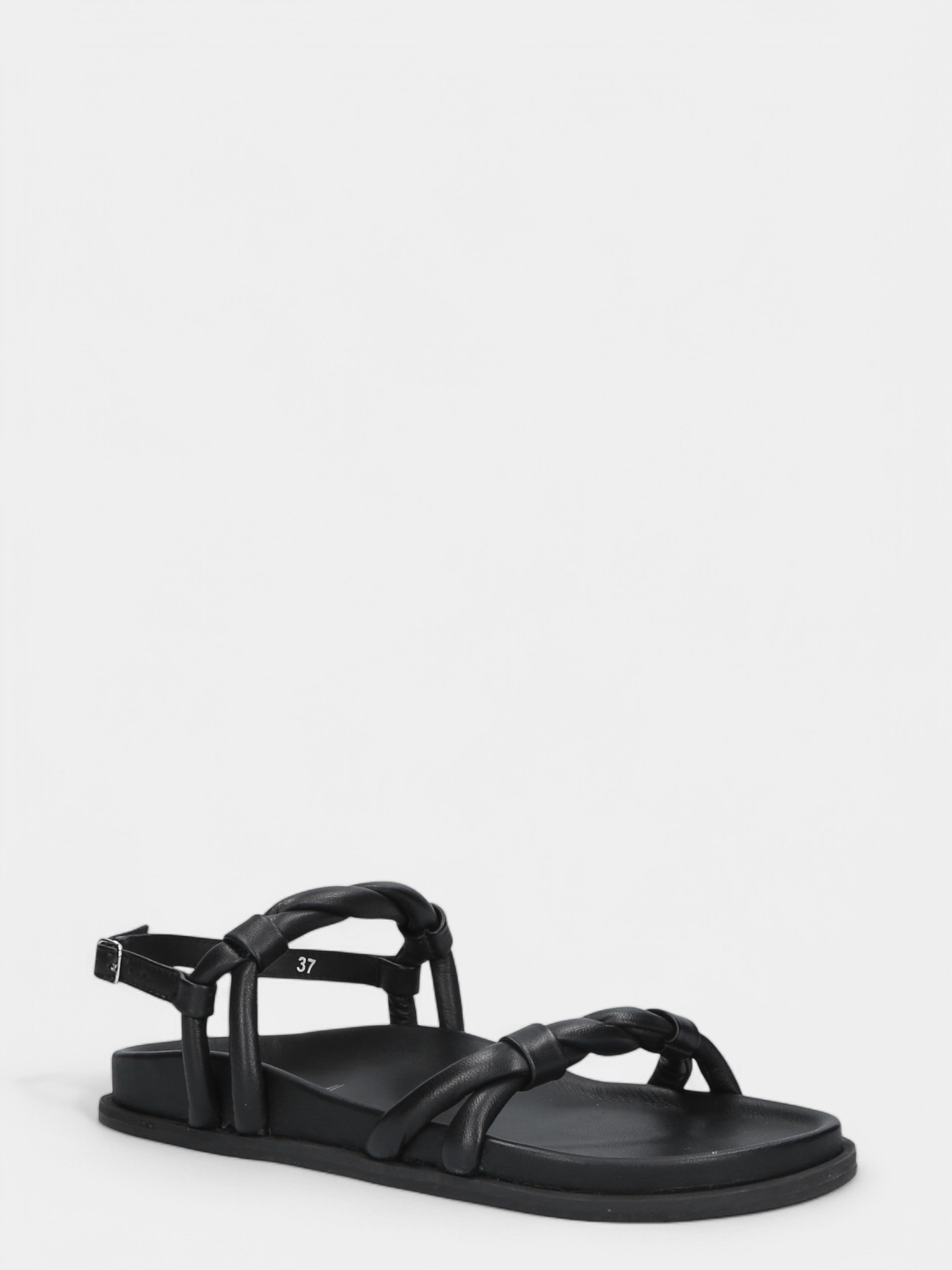 ELENA IACHI SANDALO BASSO M55 BLACK BALU.CH