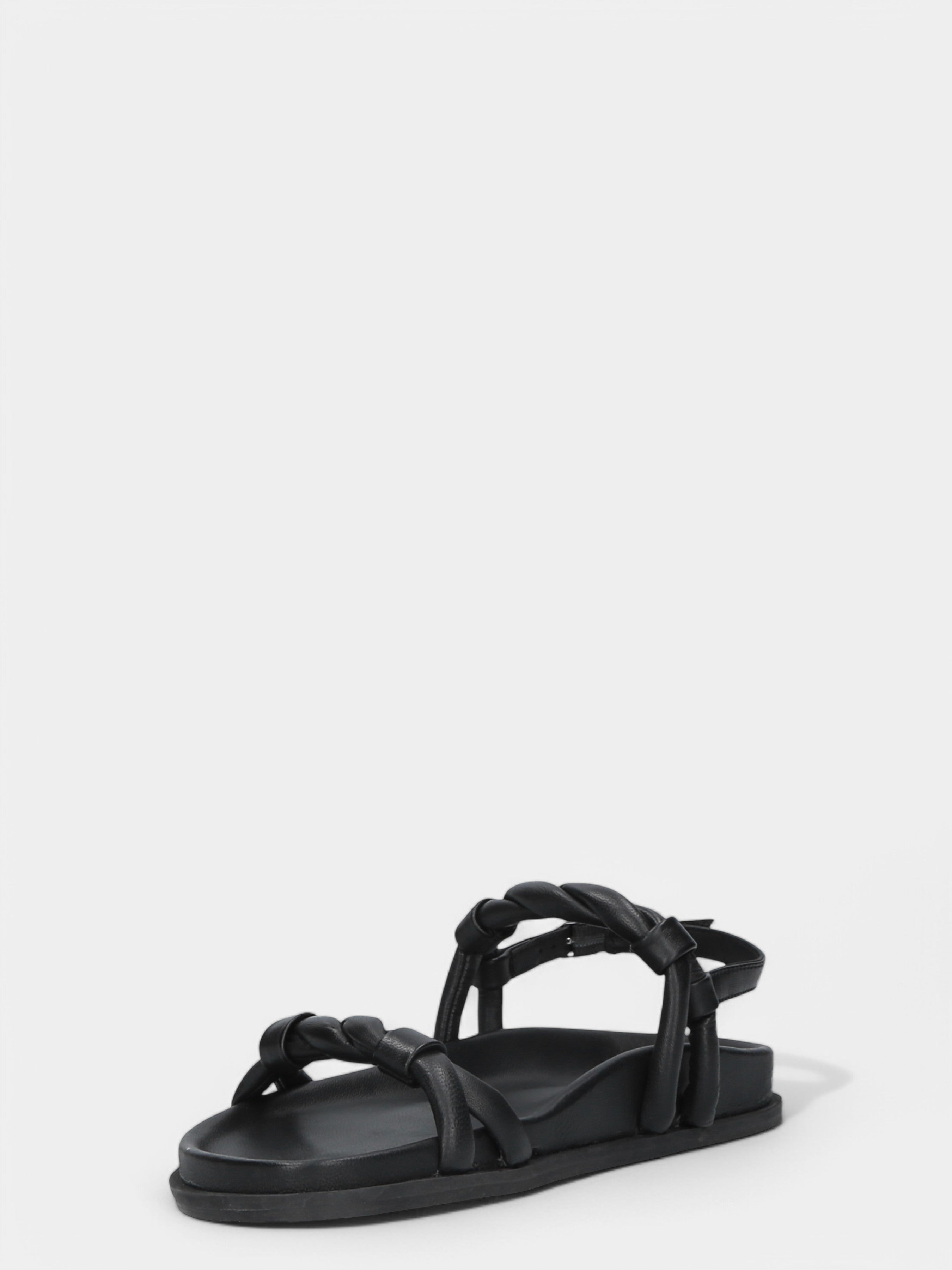 ELENA IACHI SANDALO BASSO M55 BLACK BALU.CH