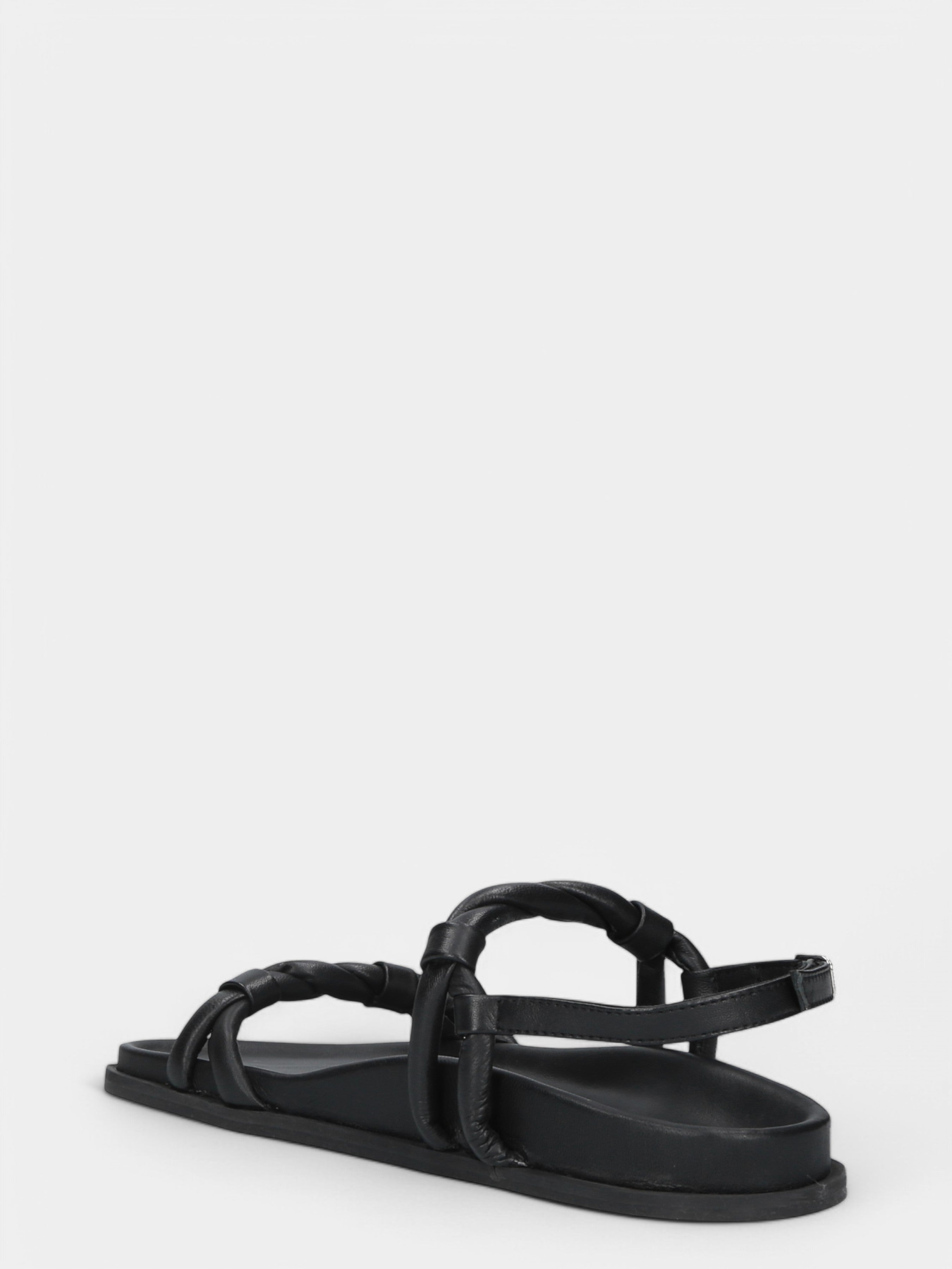 ELENA IACHI SANDALO BASSO M55 BLACK BALU.CH