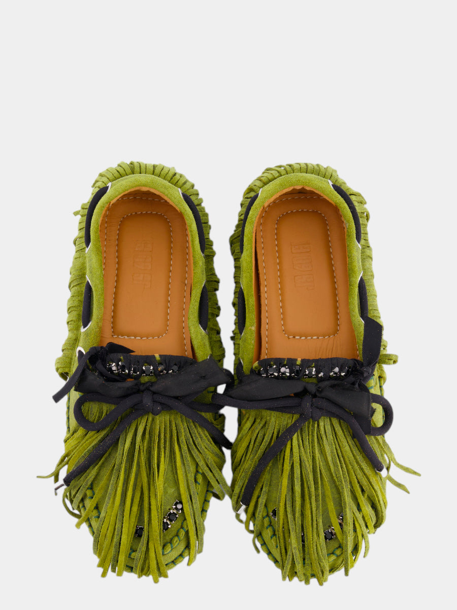 balu.ch 13 09 Sr Mocassino PULGRNSUEDE - GREEN