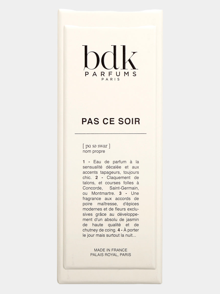 balu.ch Bdk Parfums Pas Ce Soir Eau de Parfum 100ml