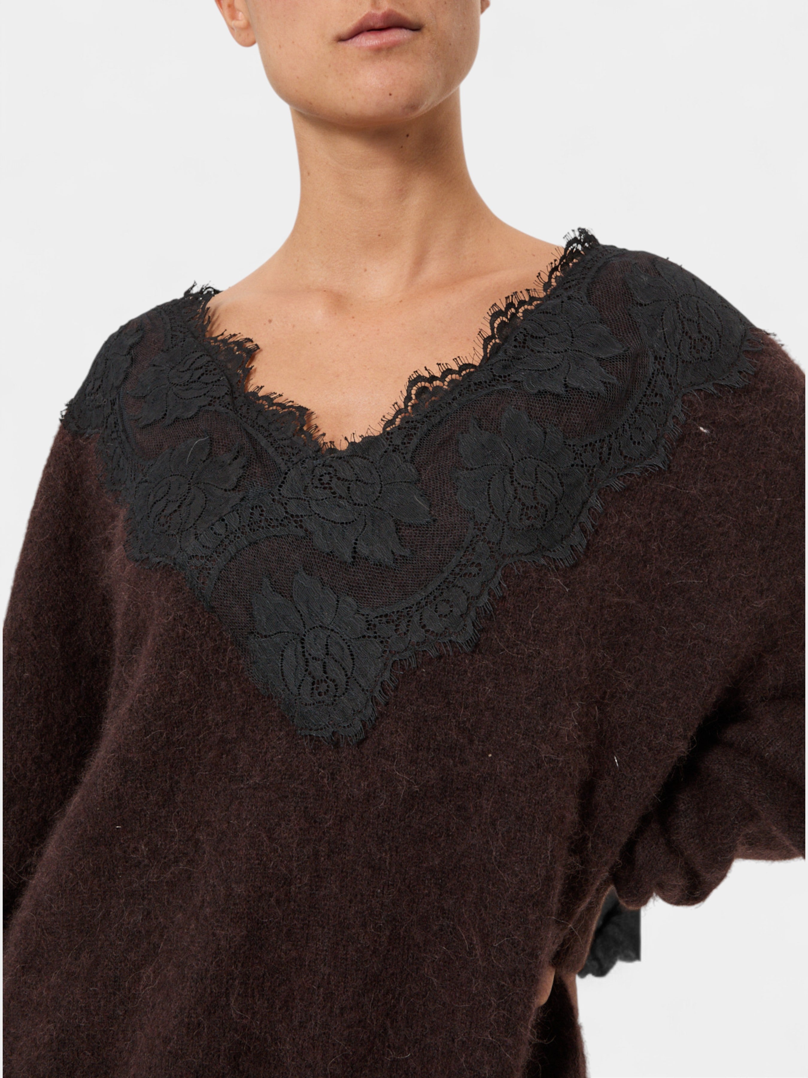 PINK MEMORIES MAGLIA SCOLLO A V 11959 6 BALU.CH