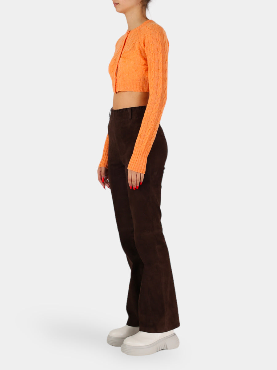 Etro cardigan corto Arancione