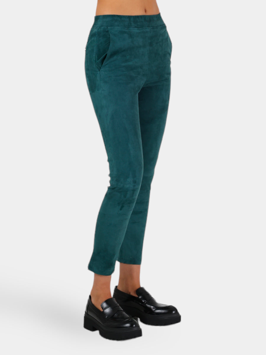balu.ch Arma Pantalone In Pelle 2L23600302 - VELVGREEN