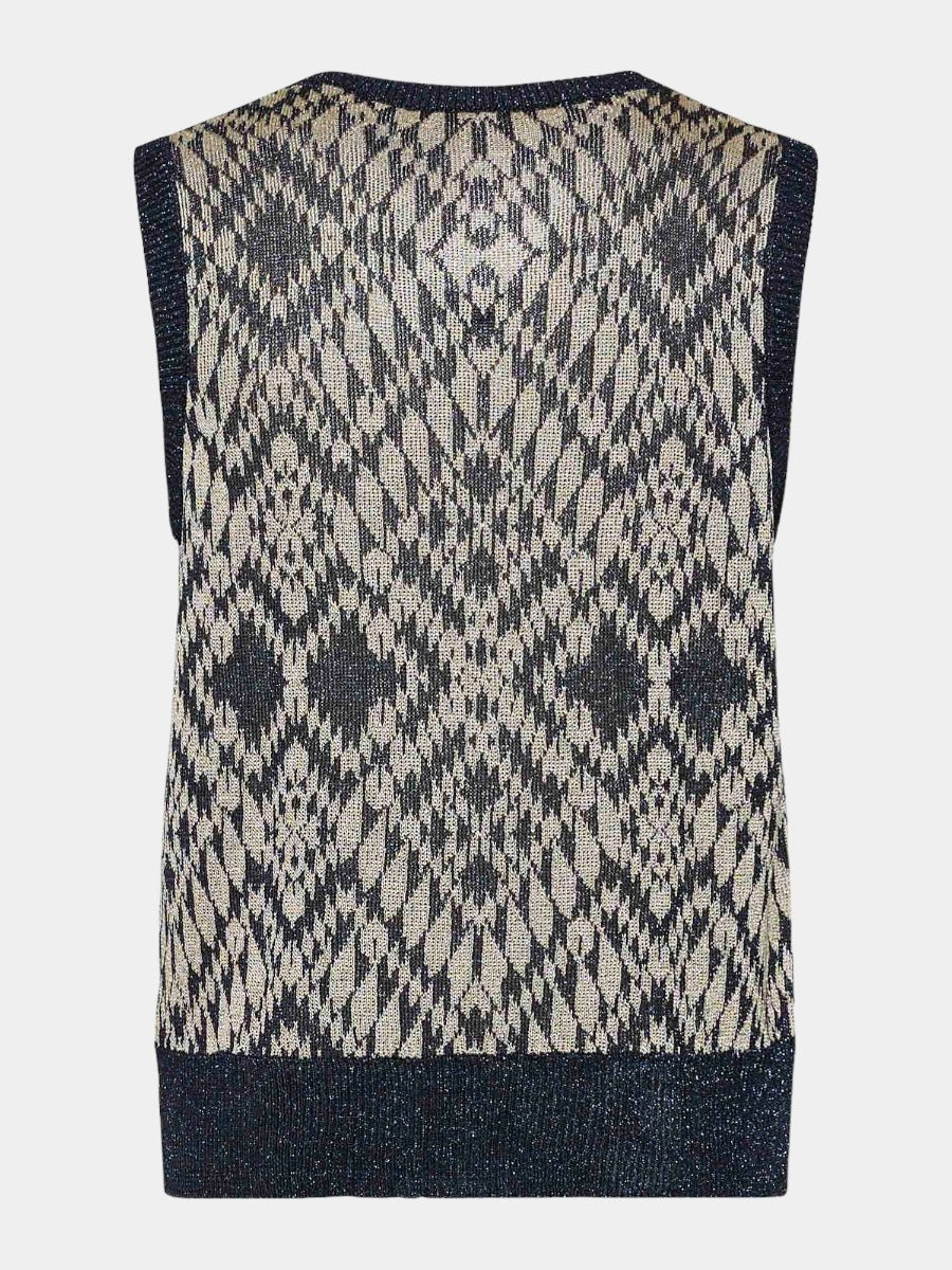 balu.ch Pierre-Louis Mascia Gilet TRICOTGLPNP327 - BLU