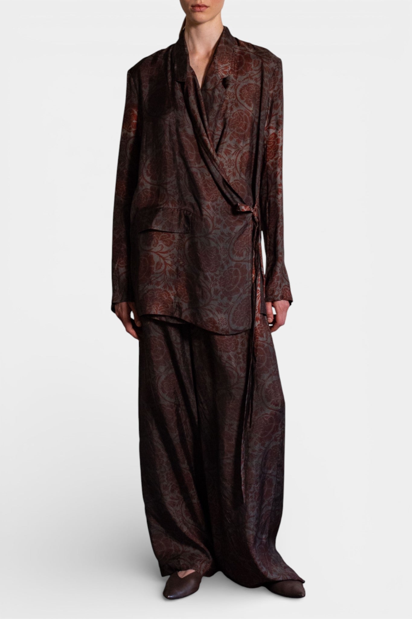 UMA WANG PANTALONE AMPIO UP3012 UW087 BALU.CH