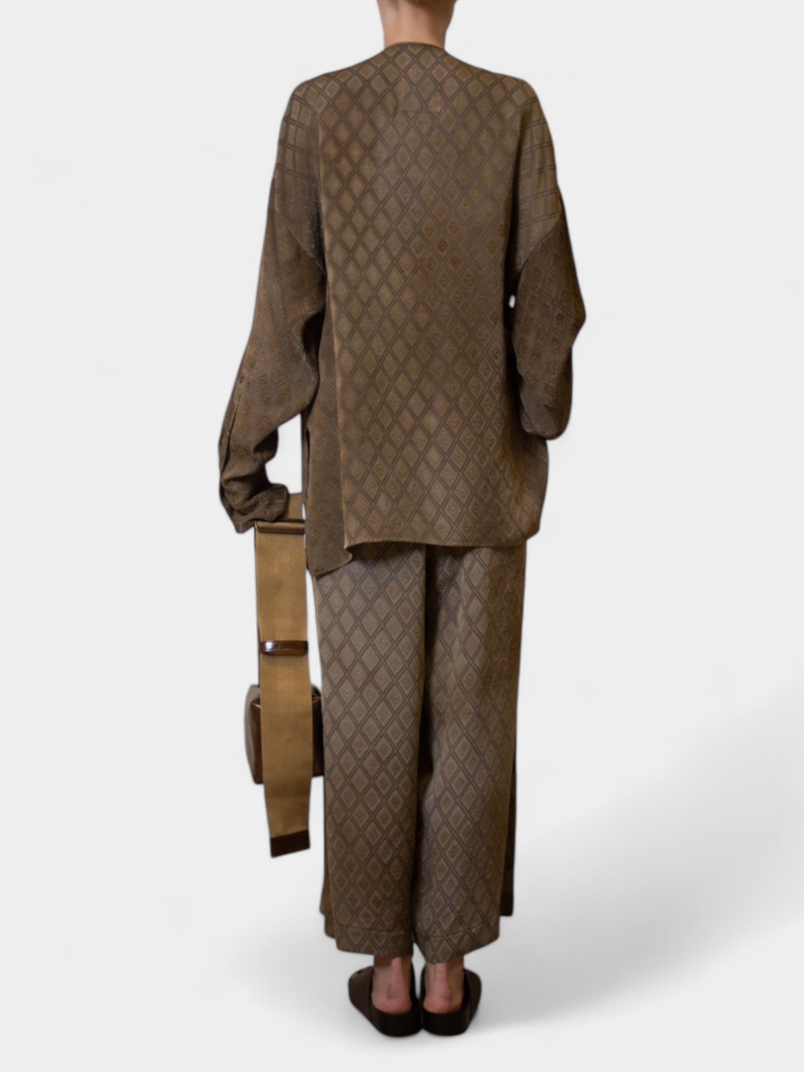 UMA WANG PANTALONE AMPIO UW3013 UW690 BALU.CH
