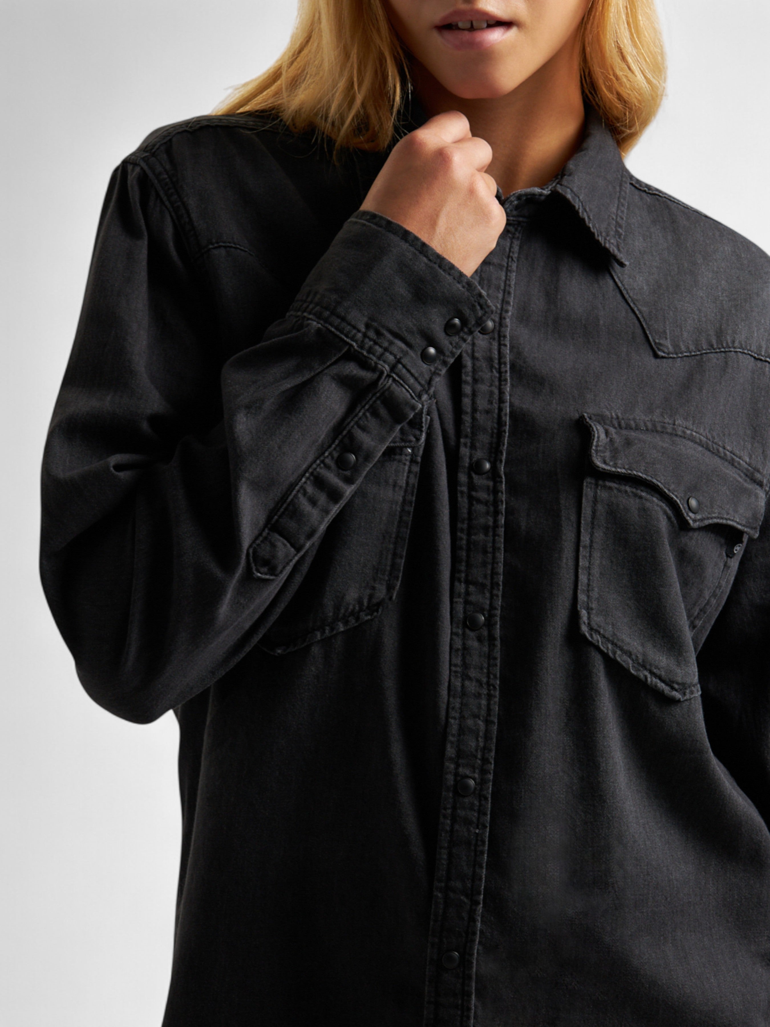 AG JEANS CAMICIA JEANS O DENIM W0055032 BLAK BALU.CH