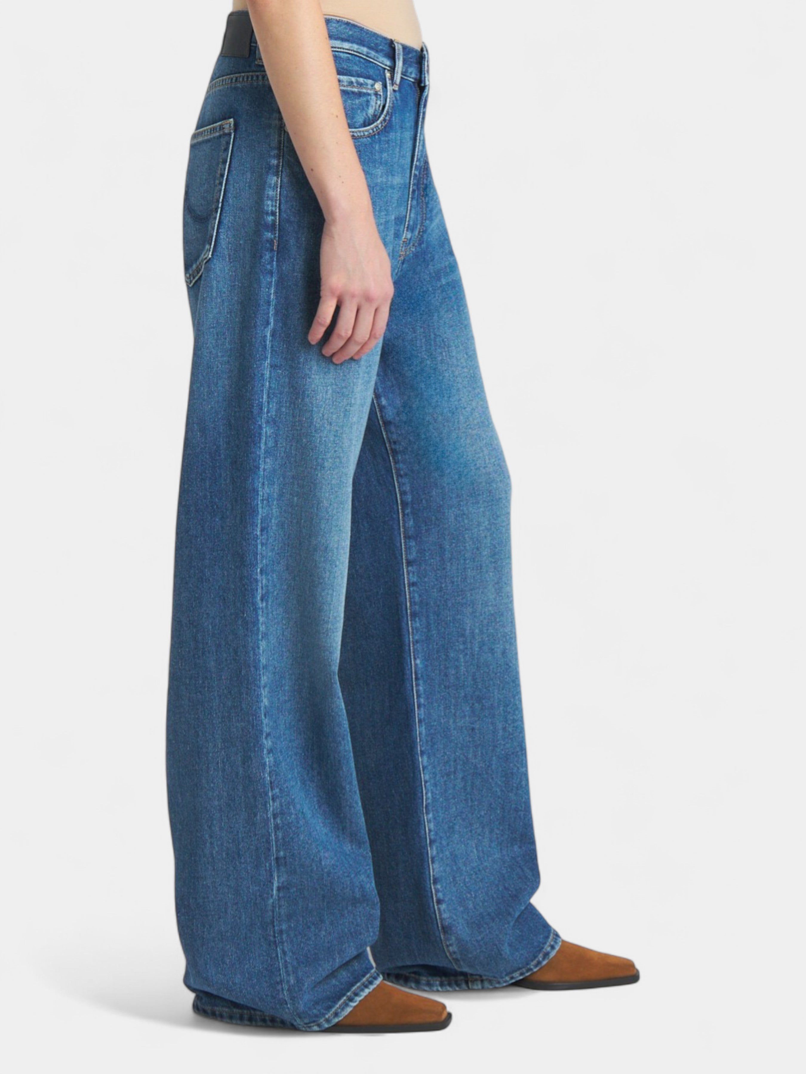 AG JEANS JEANS VITA ALTA W0158122 NOOR BALU.CH