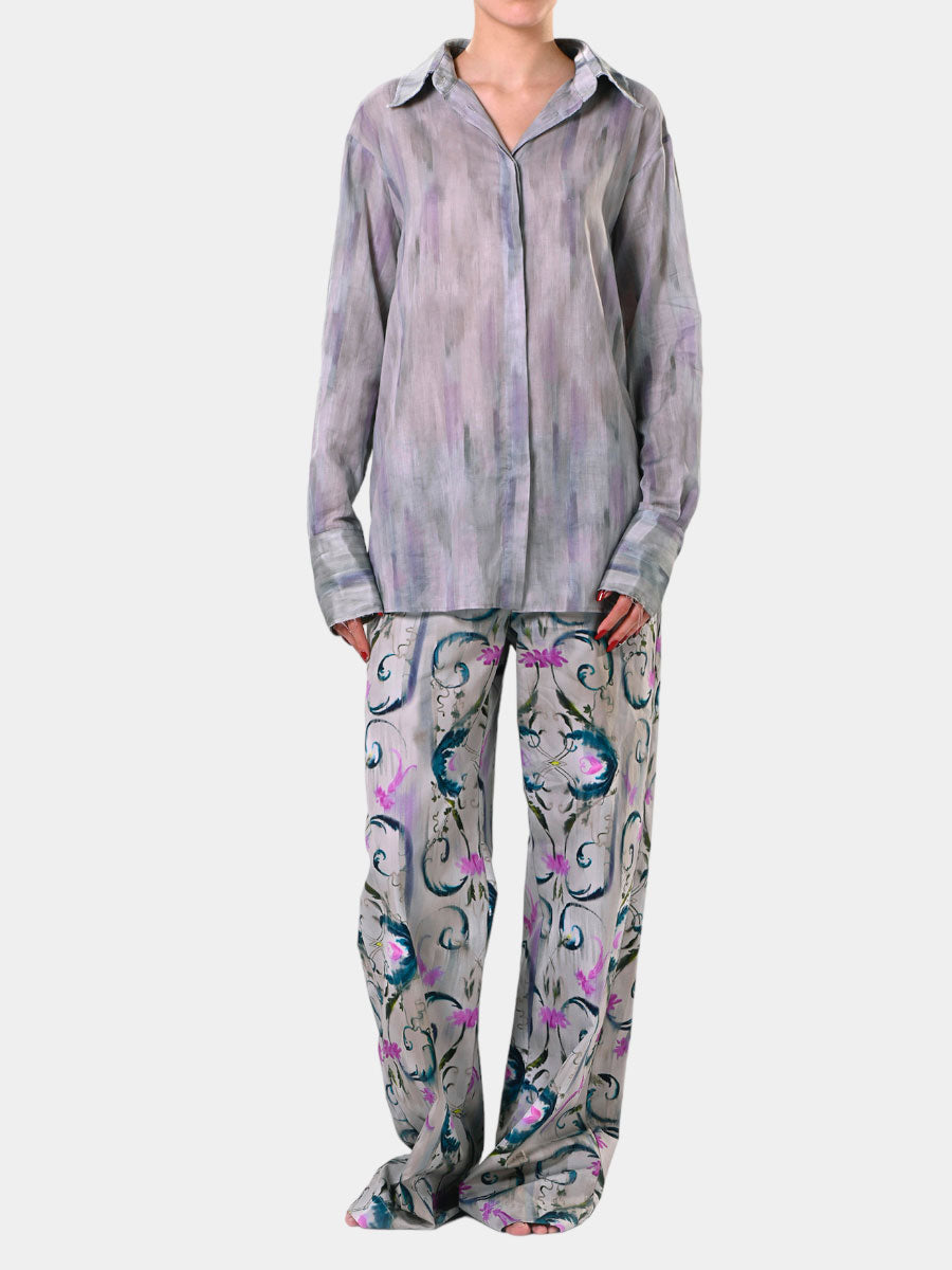 balu.ch Dejamis Camicia CMAN - TINTA UNITA GHI
