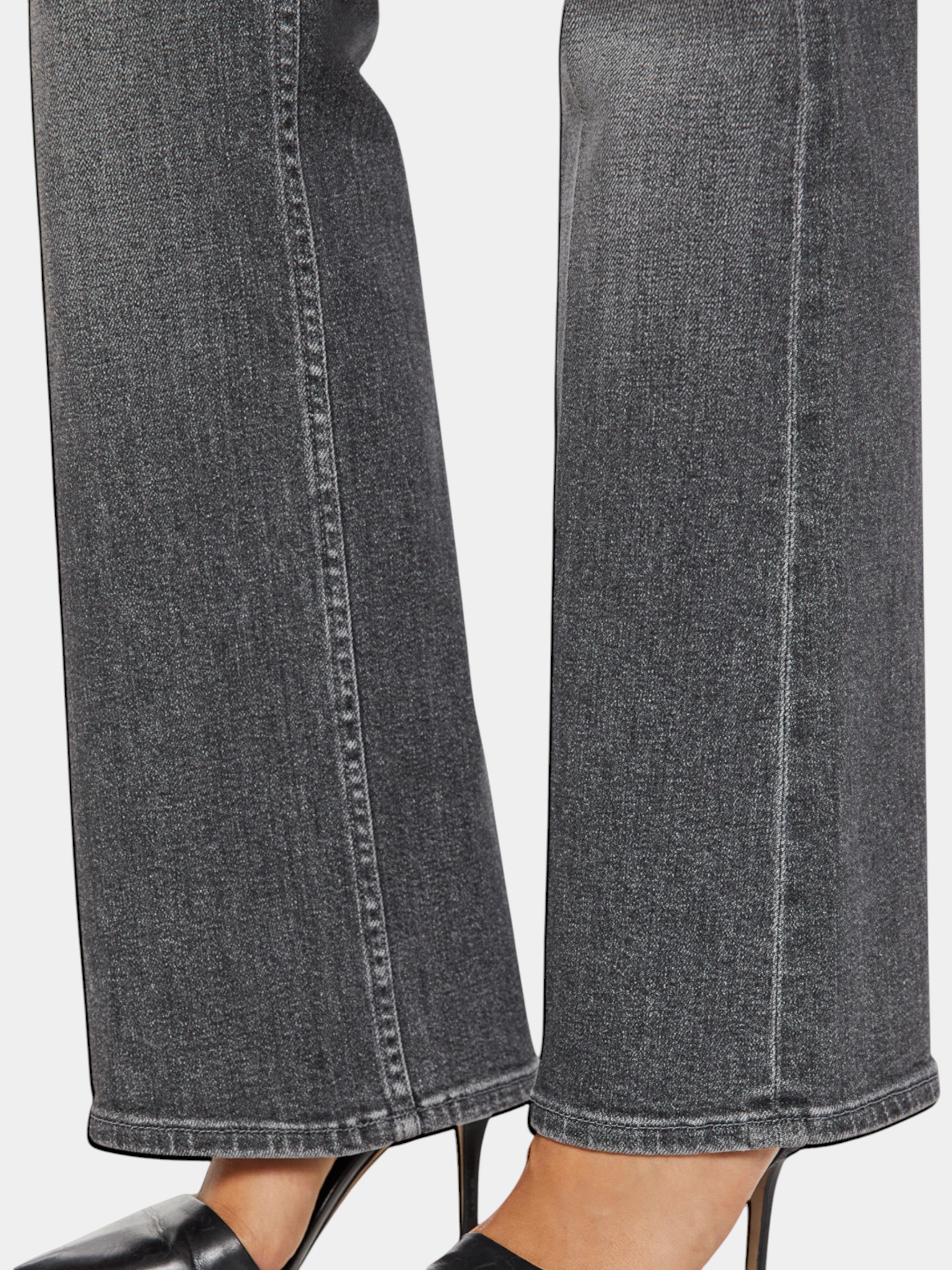 Mother Jeans The Bookie Sneak bootcut grigi