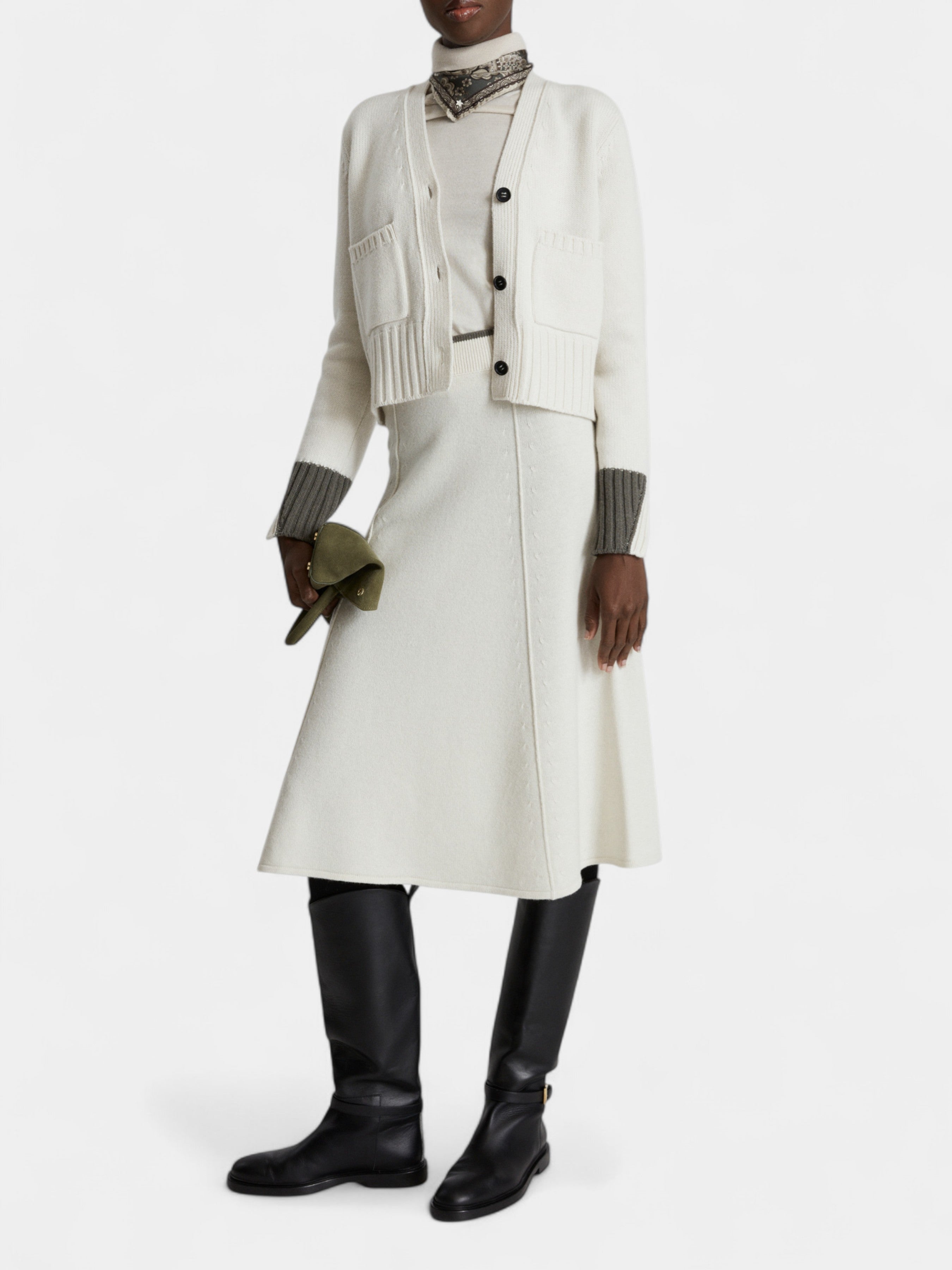 LORENA ANTONIAZZI GONNA IN MAGLIA 116SM13A2472 2161 BALU.CH