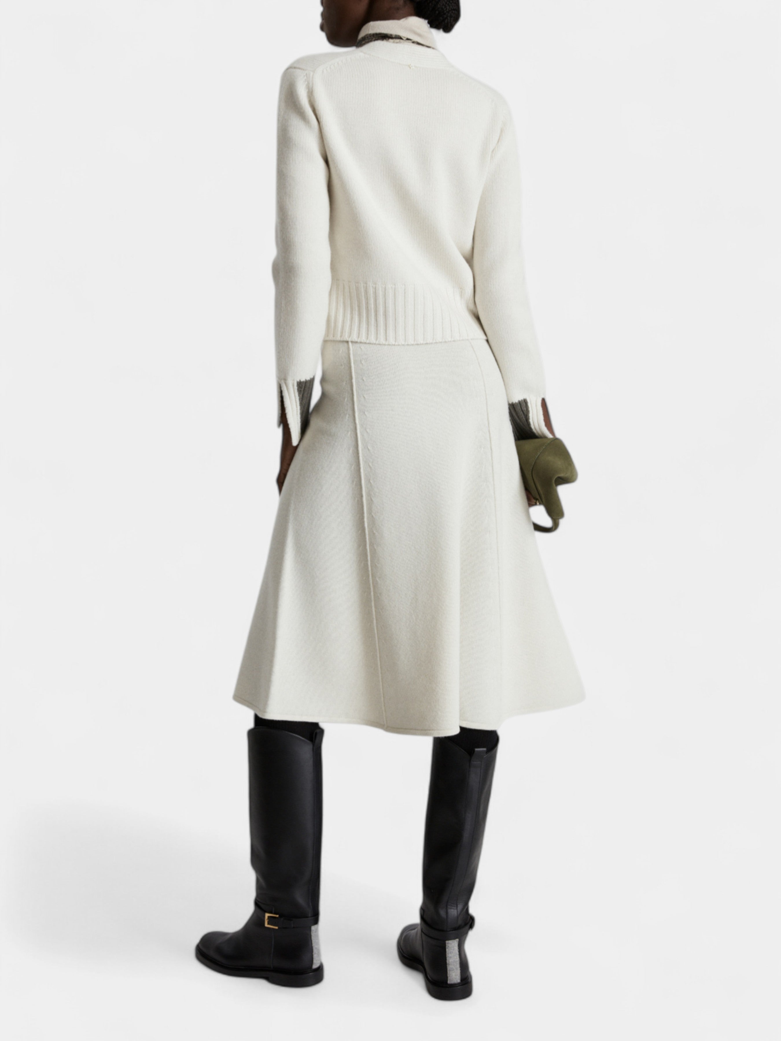 LORENA ANTONIAZZI GONNA IN MAGLIA 116SM13A2472 2161 BALU.CH