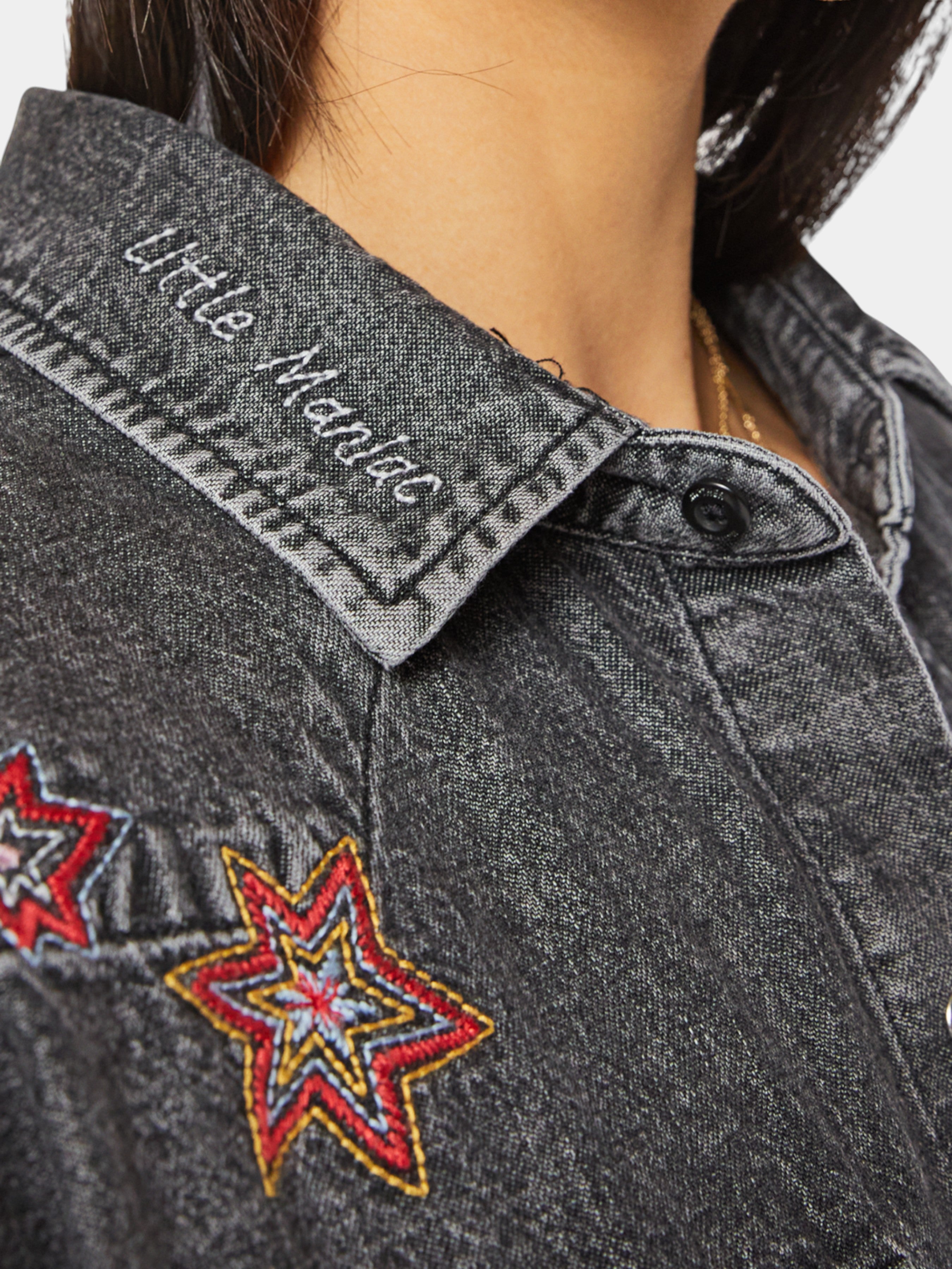 Mother Camicia oversize The Exes And Ohs in denim