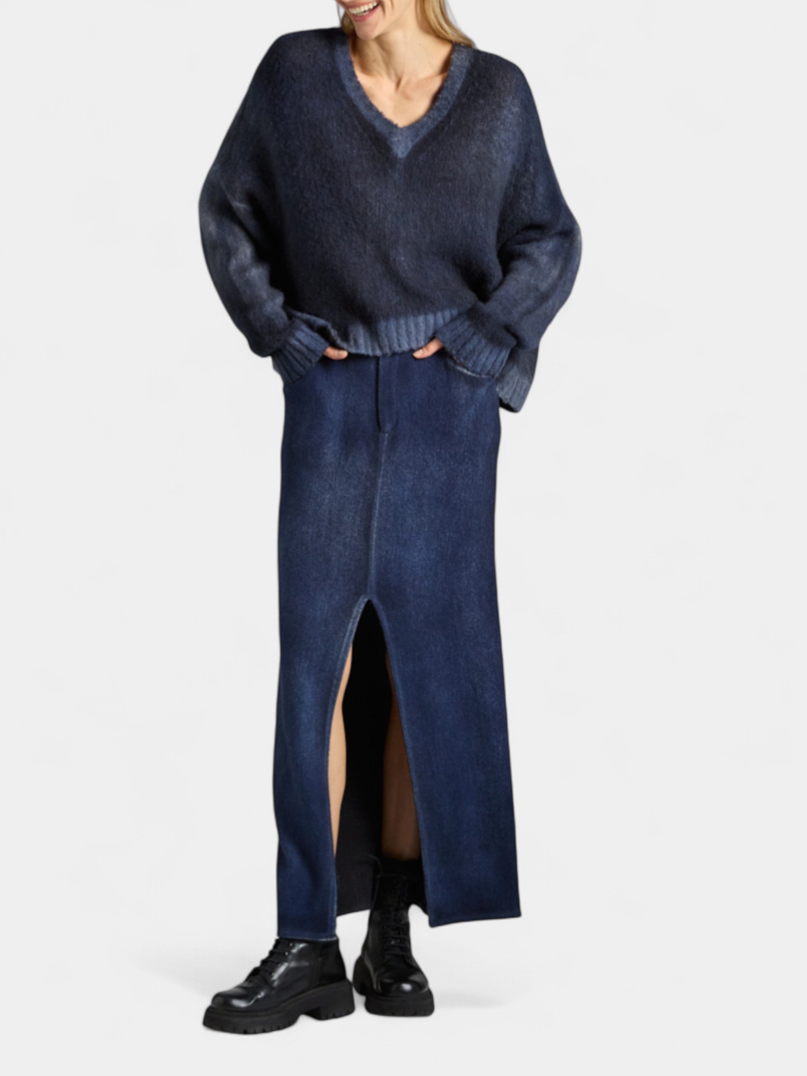 AVANT TOI MAGLIA SCOLLO A V WD1495CSGVGH V00558 BALU.CH