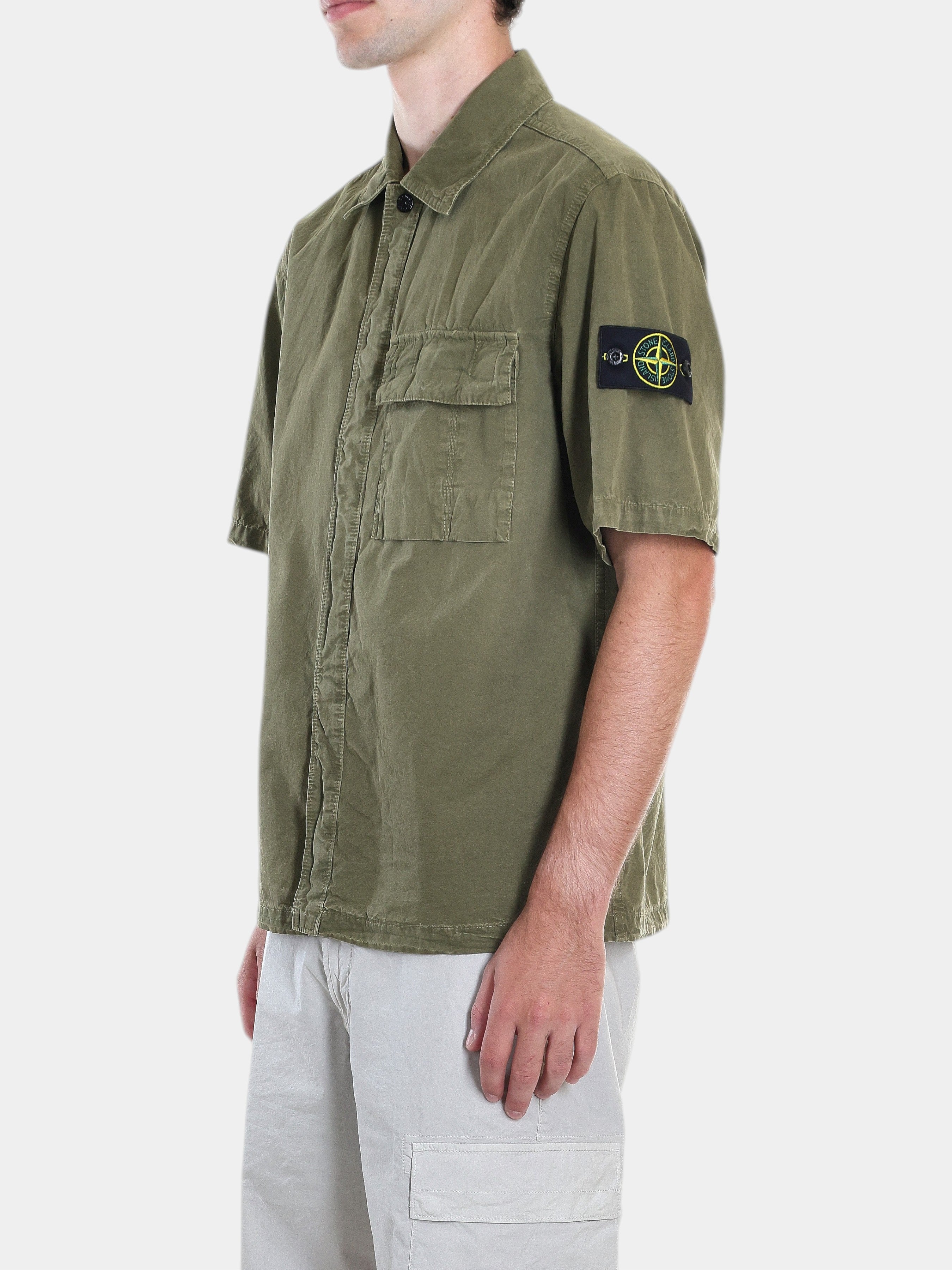 STONE ISLAND CAMICIA MANICA CORTA L1S151200031S00WN V015G BALU.CH