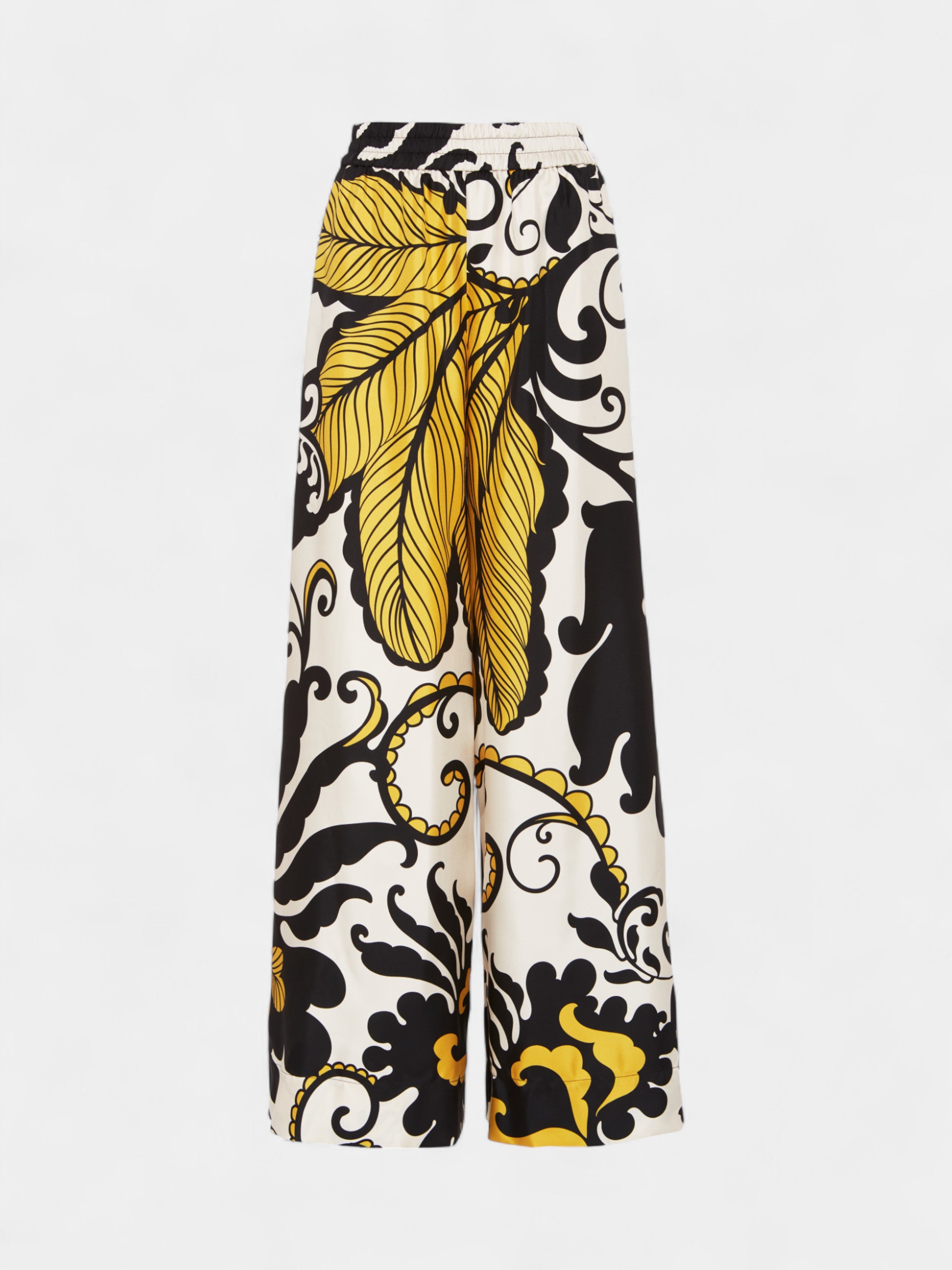LA DOUBLEJ PANTALONE PALAZZO TRO0003SIL001MRE01 BL03 BALU.CH