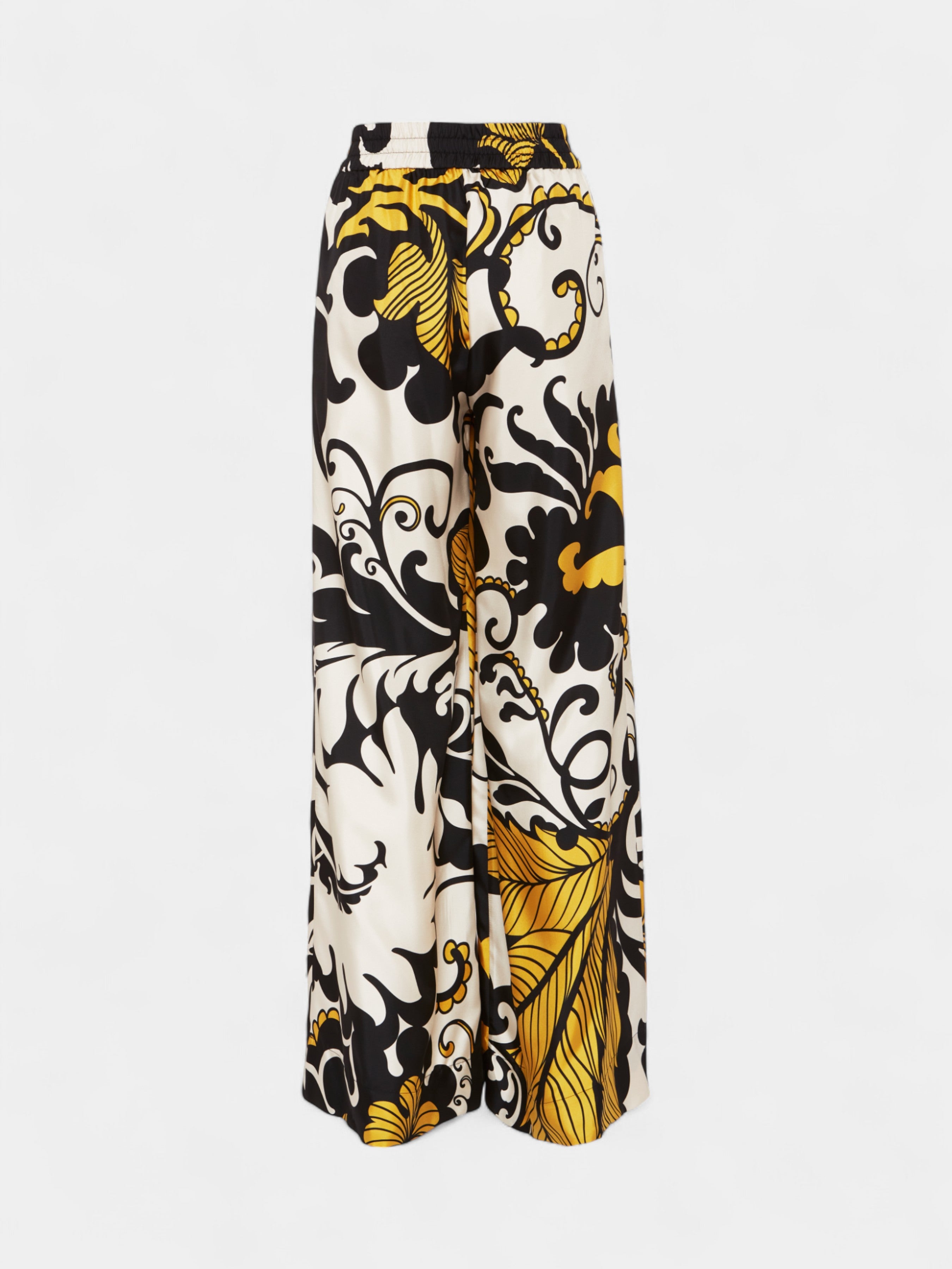 LA DOUBLEJ PANTALONE PALAZZO TRO0003SIL001MRE01 BL03 BALU.CH