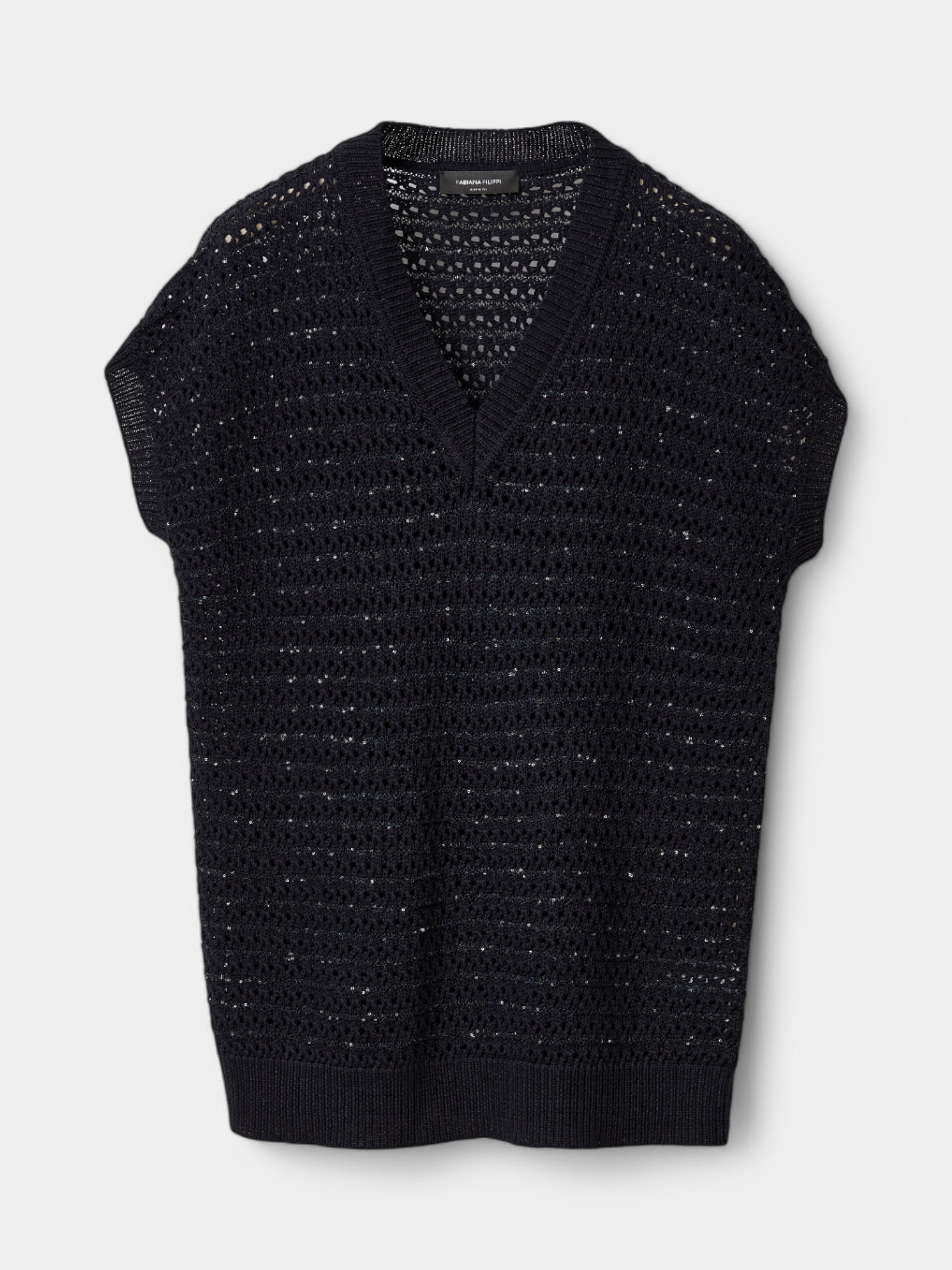 FABIANA FILIPPI MAGLIA SCOLLO A V MAD275F572L353 5146 BALU.CH
