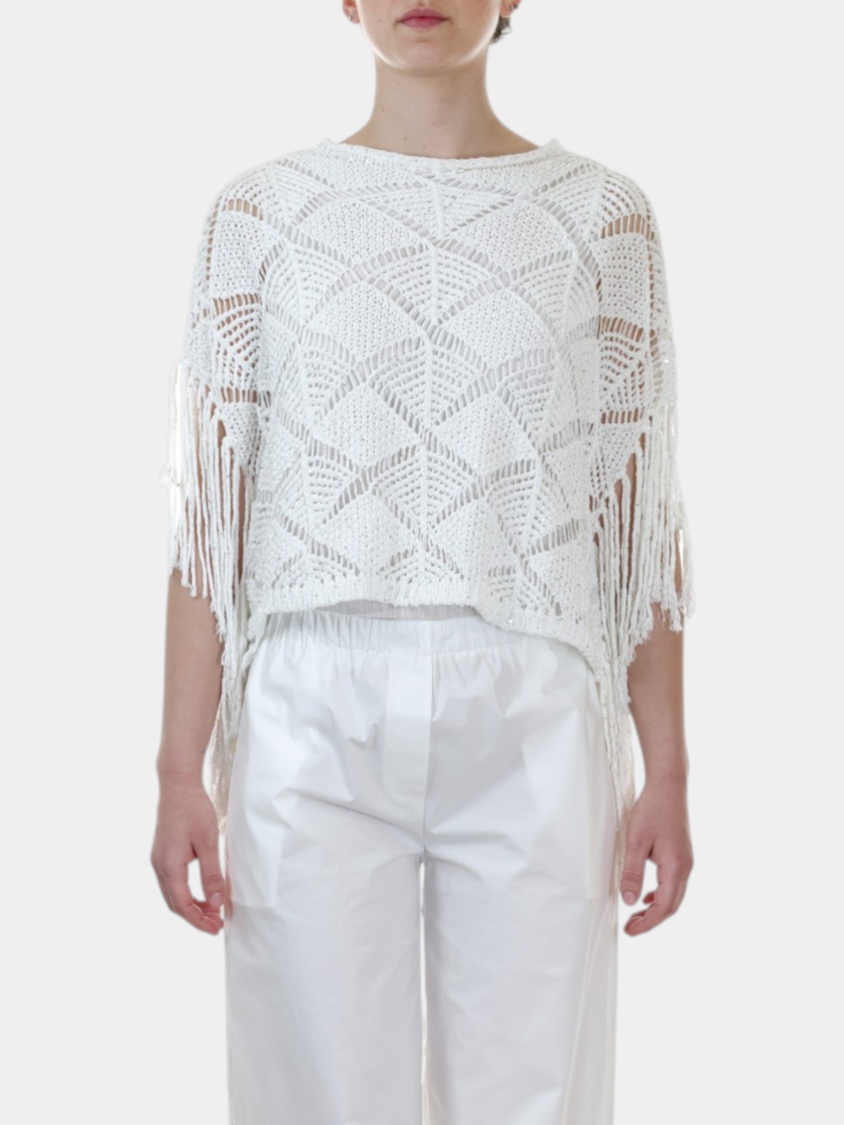 ANTONELLI MAGLIA COLLO A BARCHETTA 41768Q40704 B1 BALU.CH