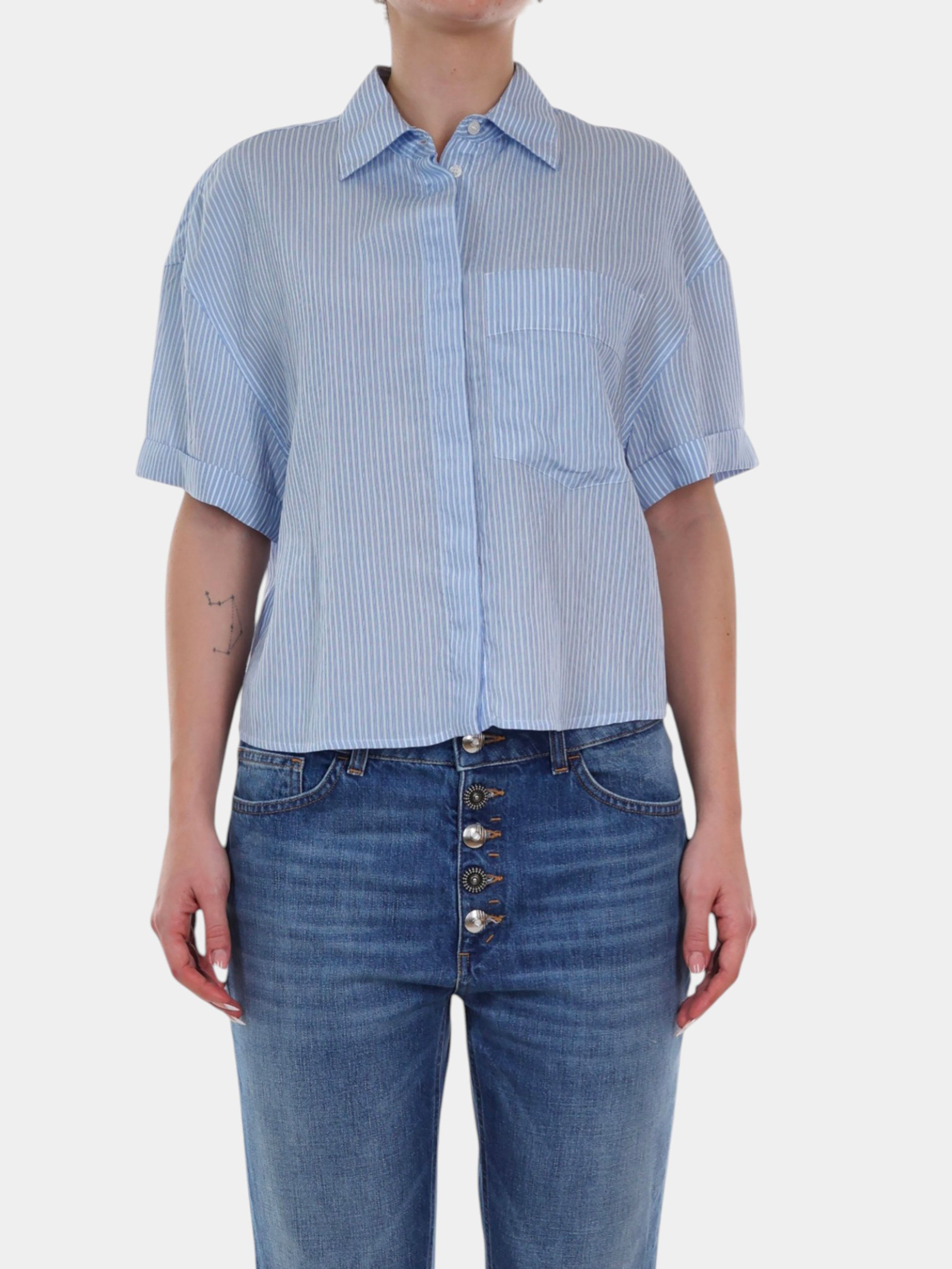 DONDUP CAMICIA MANICA CORTA DC490EF0161D 806 BALU.CH