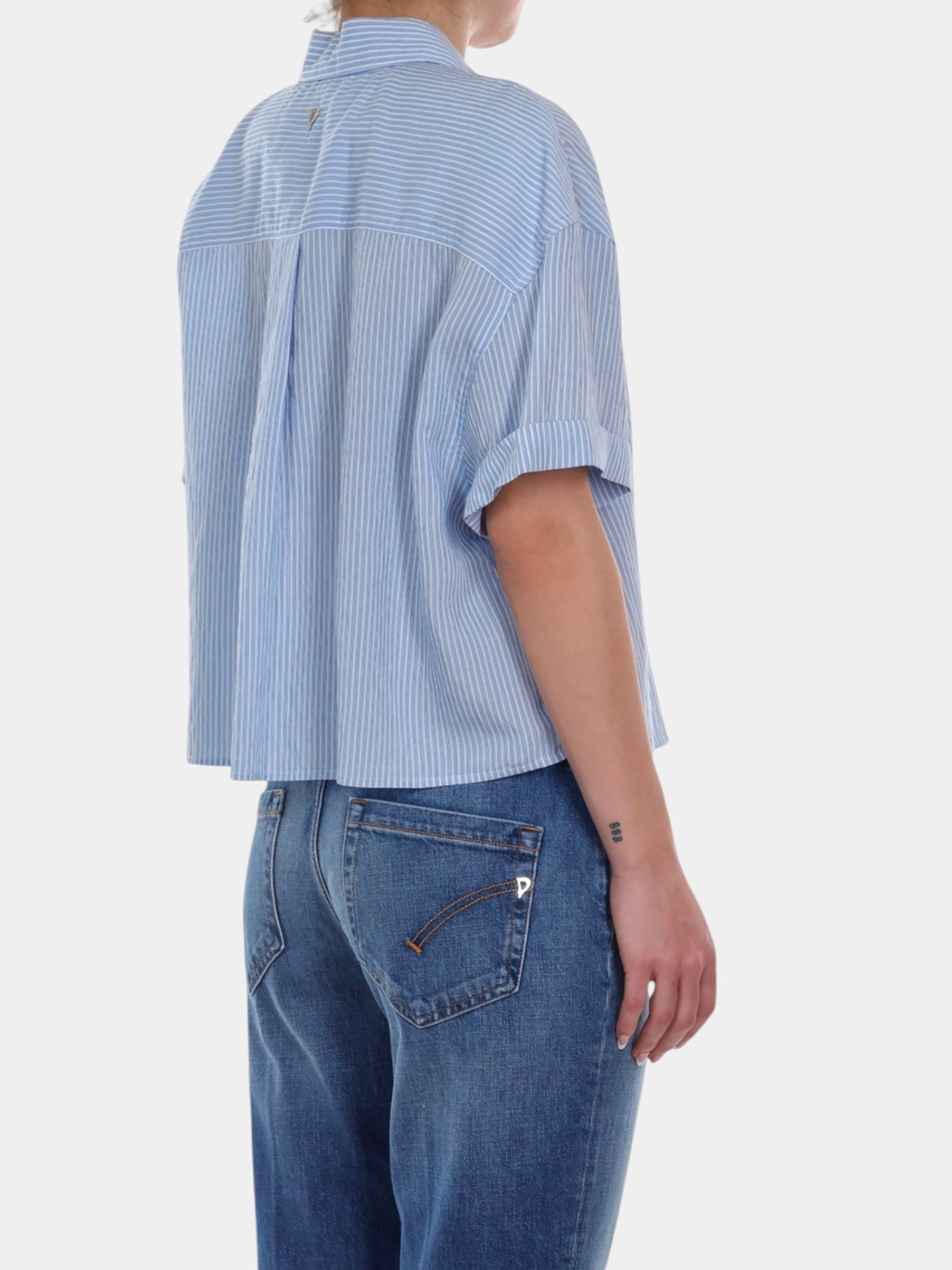 DONDUP CAMICIA MANICA CORTA DC490EF0161D 806 BALU.CH