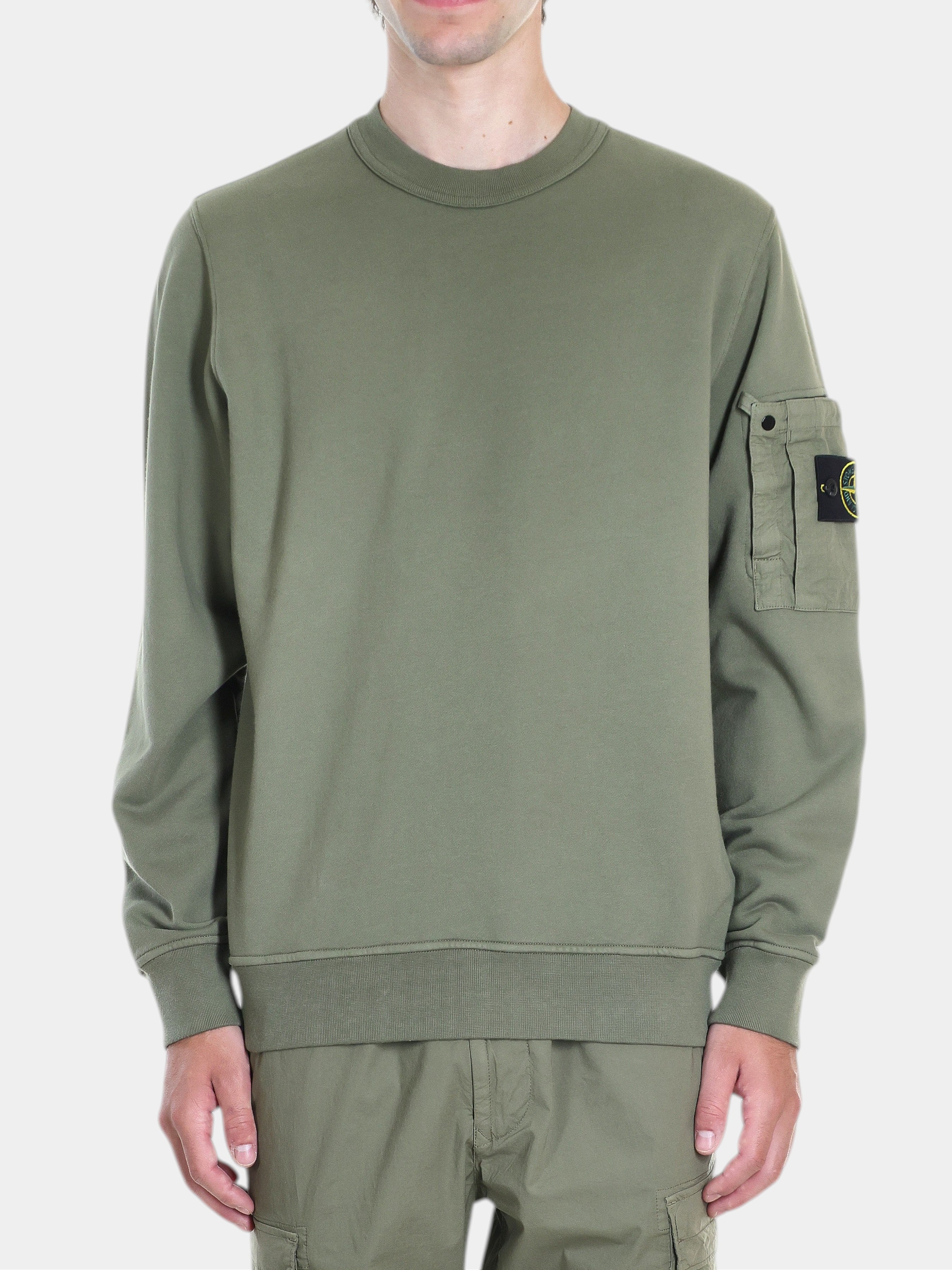 STONE ISLAND FELPA GIROCOLLO L1S156100019S0410 V005G BALU.CH