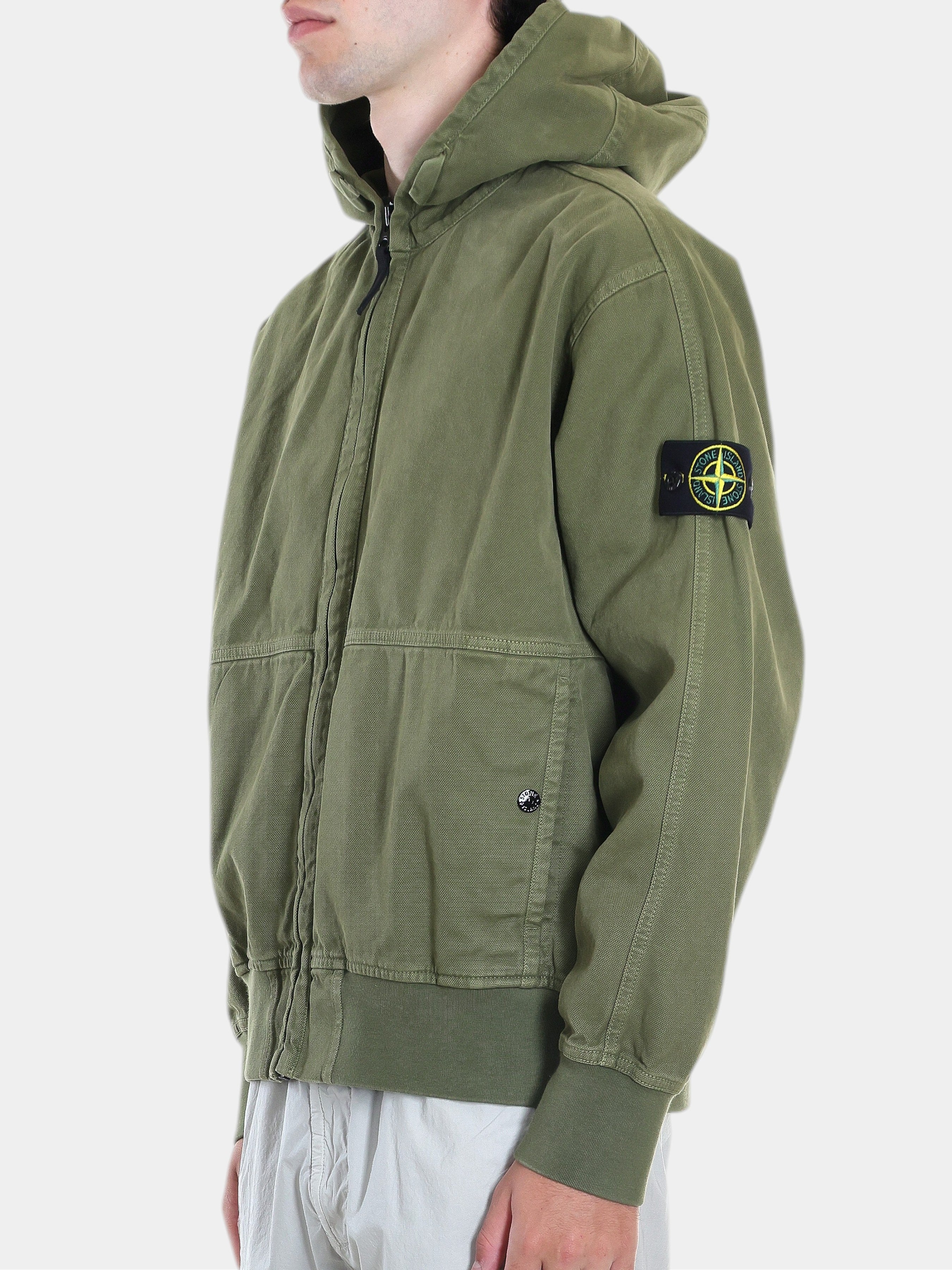 STONE ISLAND FELPA CON CAPPUCCIO L1S156100068S0184 V015G BALU.CH